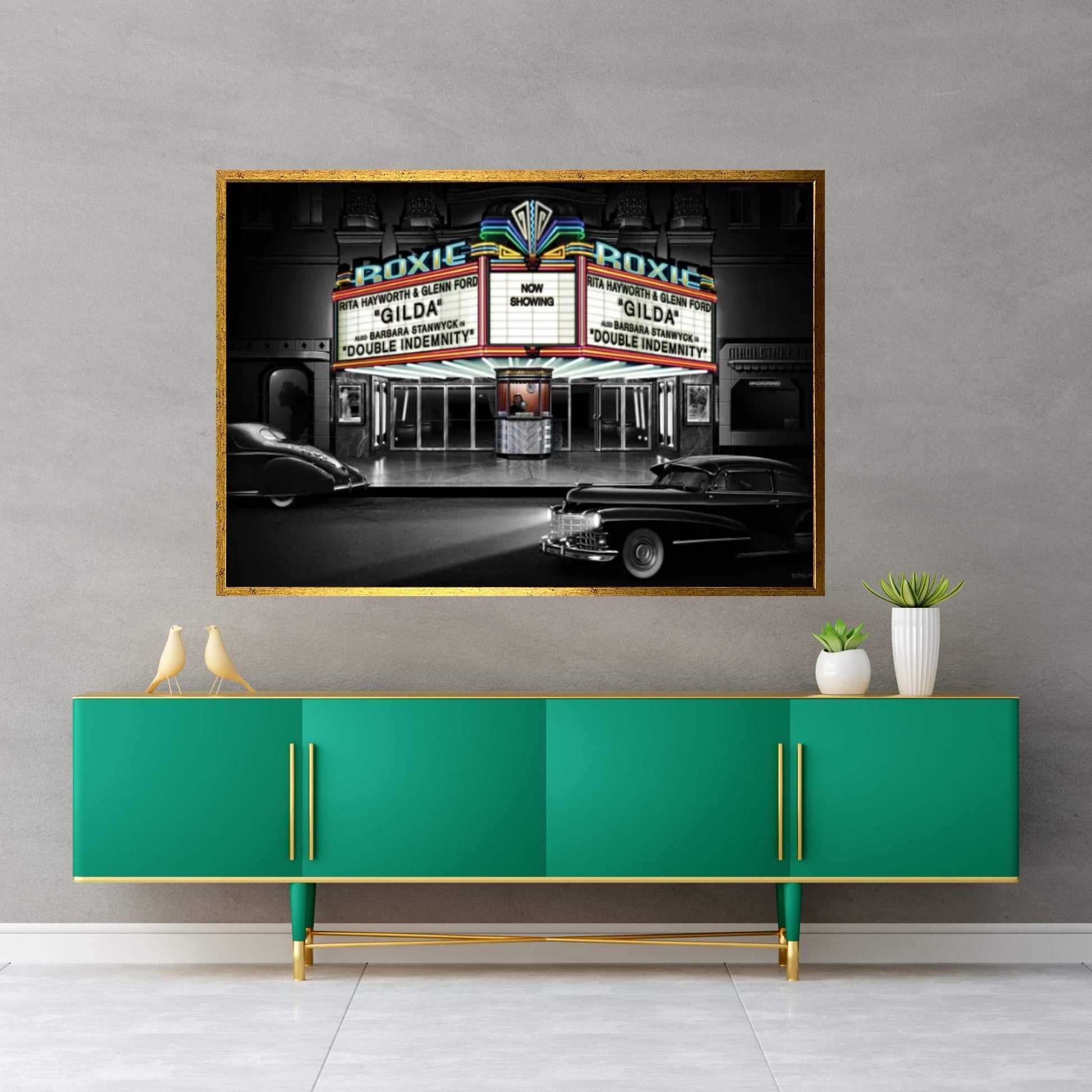 Roxie Canvas Wall Art - Y Canvas