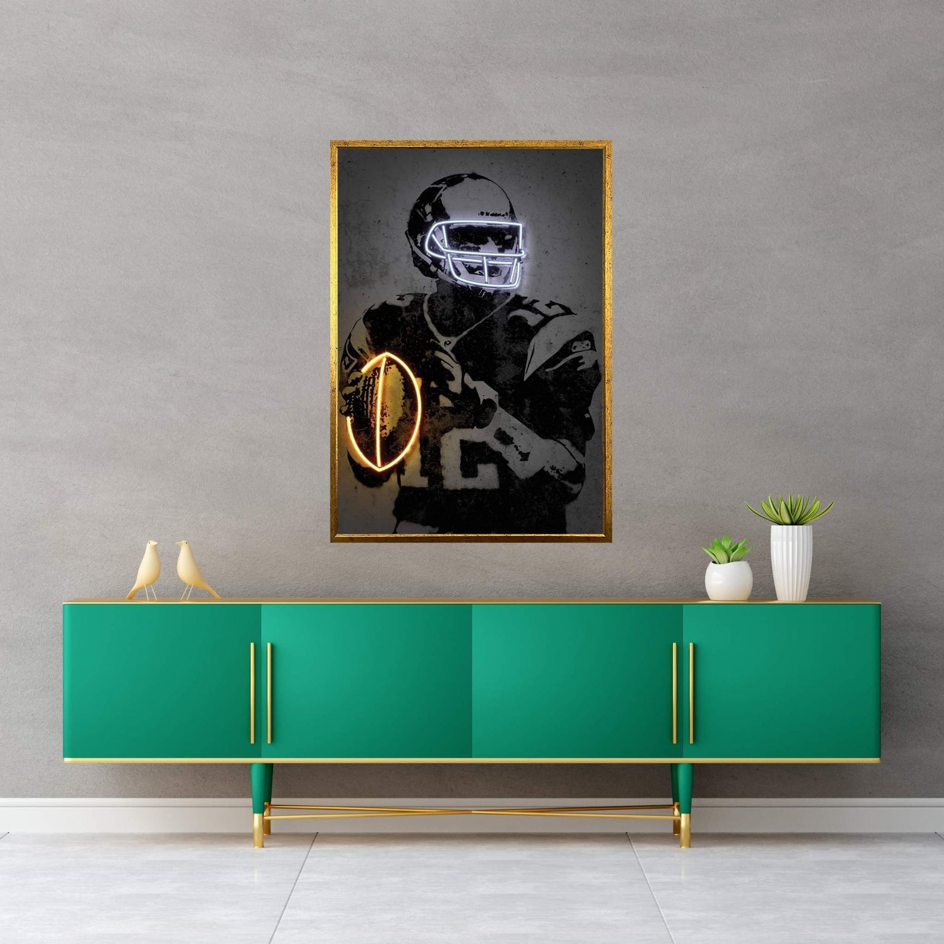Brady Canvas Wall Art - Y Canvas