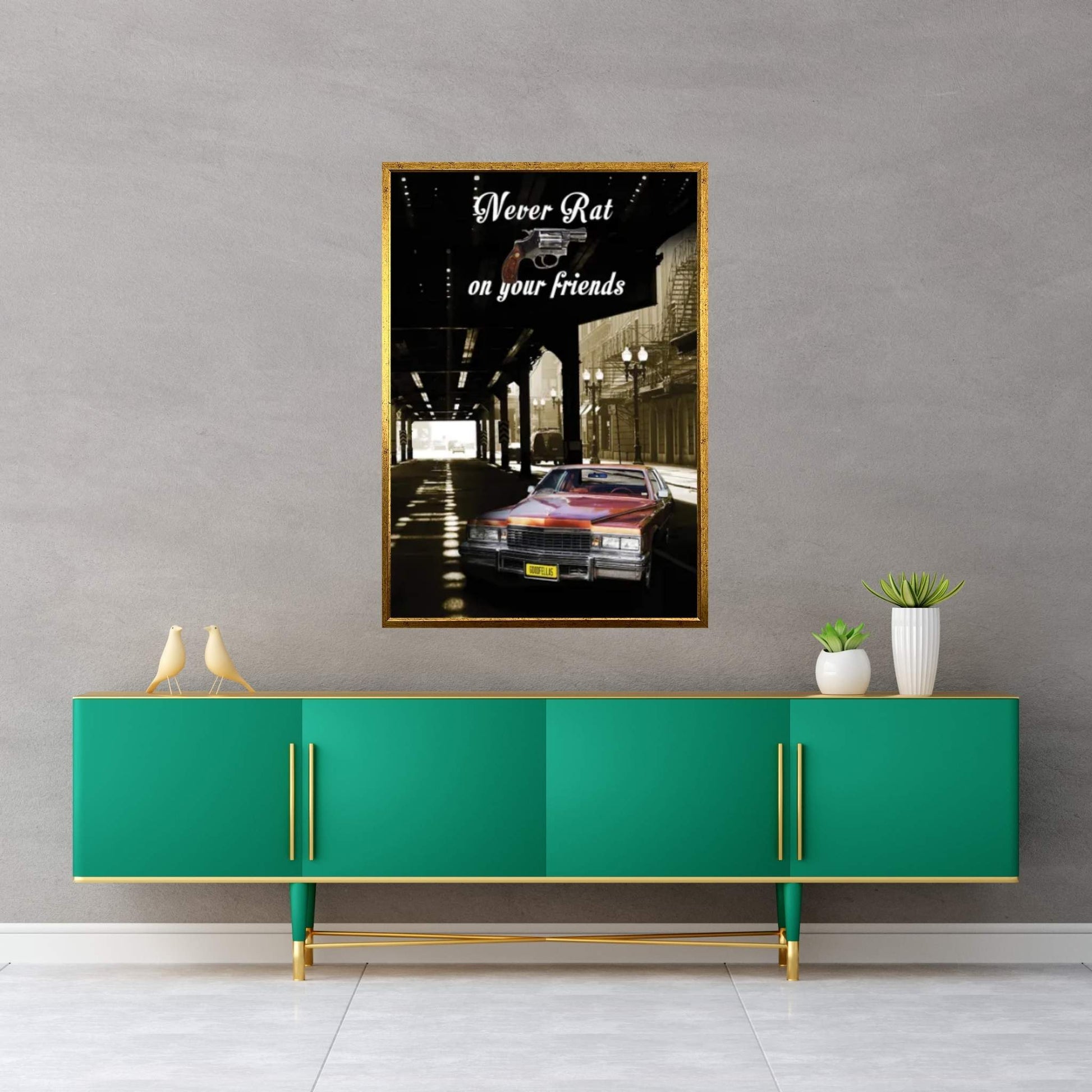 Goodfellas Travel Movie Art Canvas Wall Art - Y Canvas