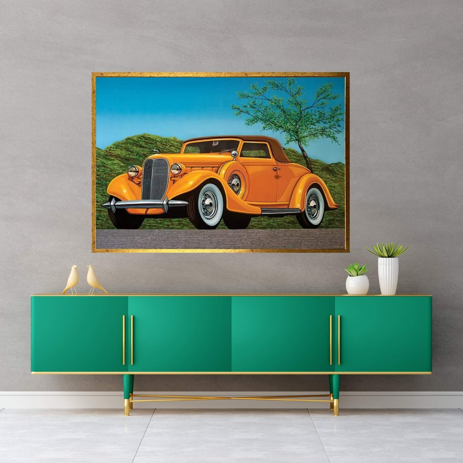 Lincoln Canvas Wall Art - Y Canvas