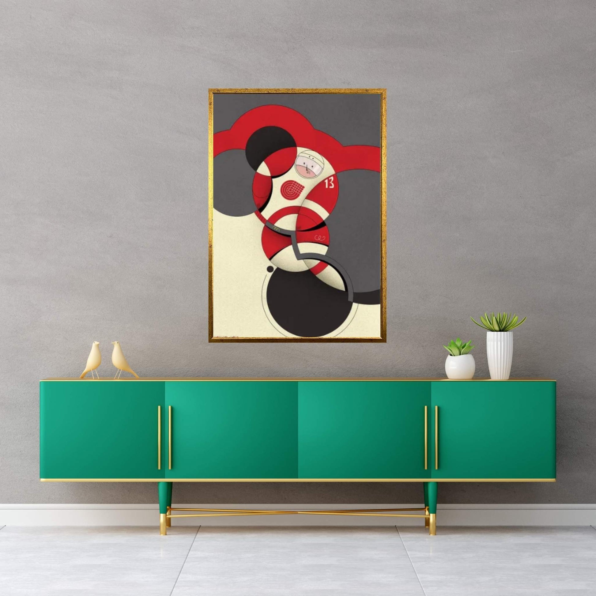 Magic Man Canvas Wall Art - Y Canvas