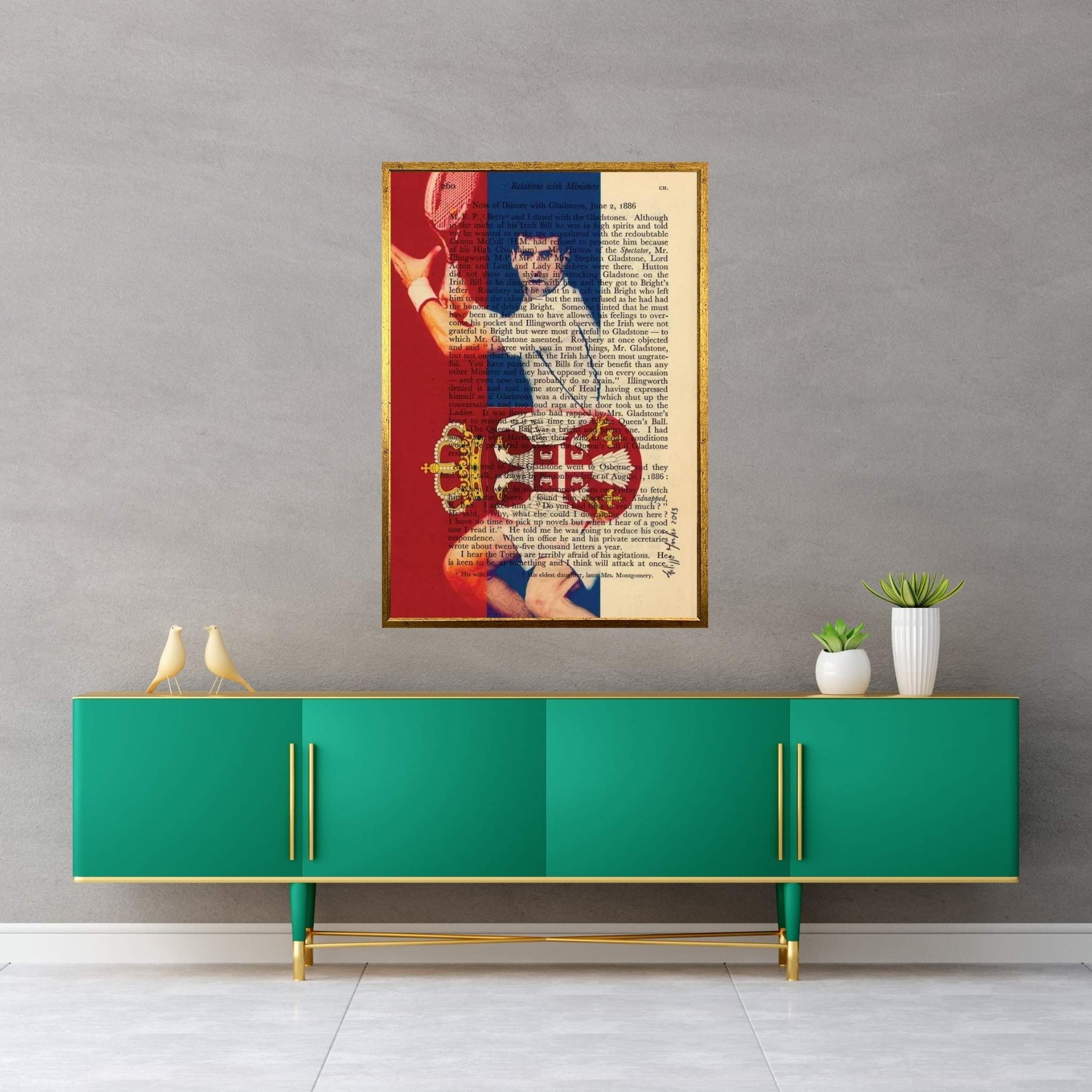 Novak Djokovic Canvas Wall Art - Y Canvas