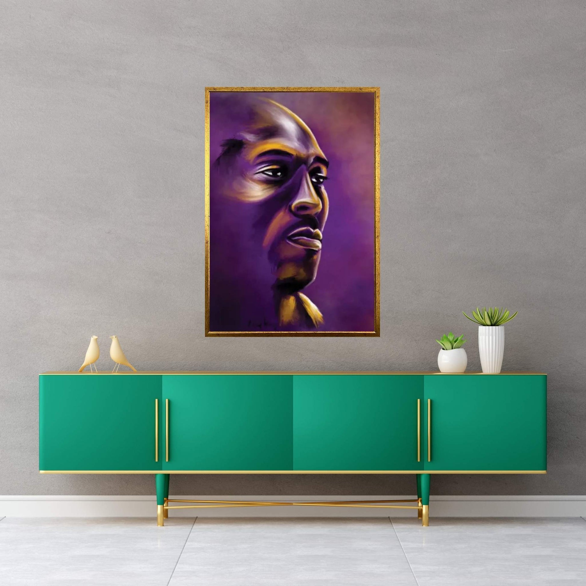 Kobe Calm Canvas Wall Art - Y Canvas