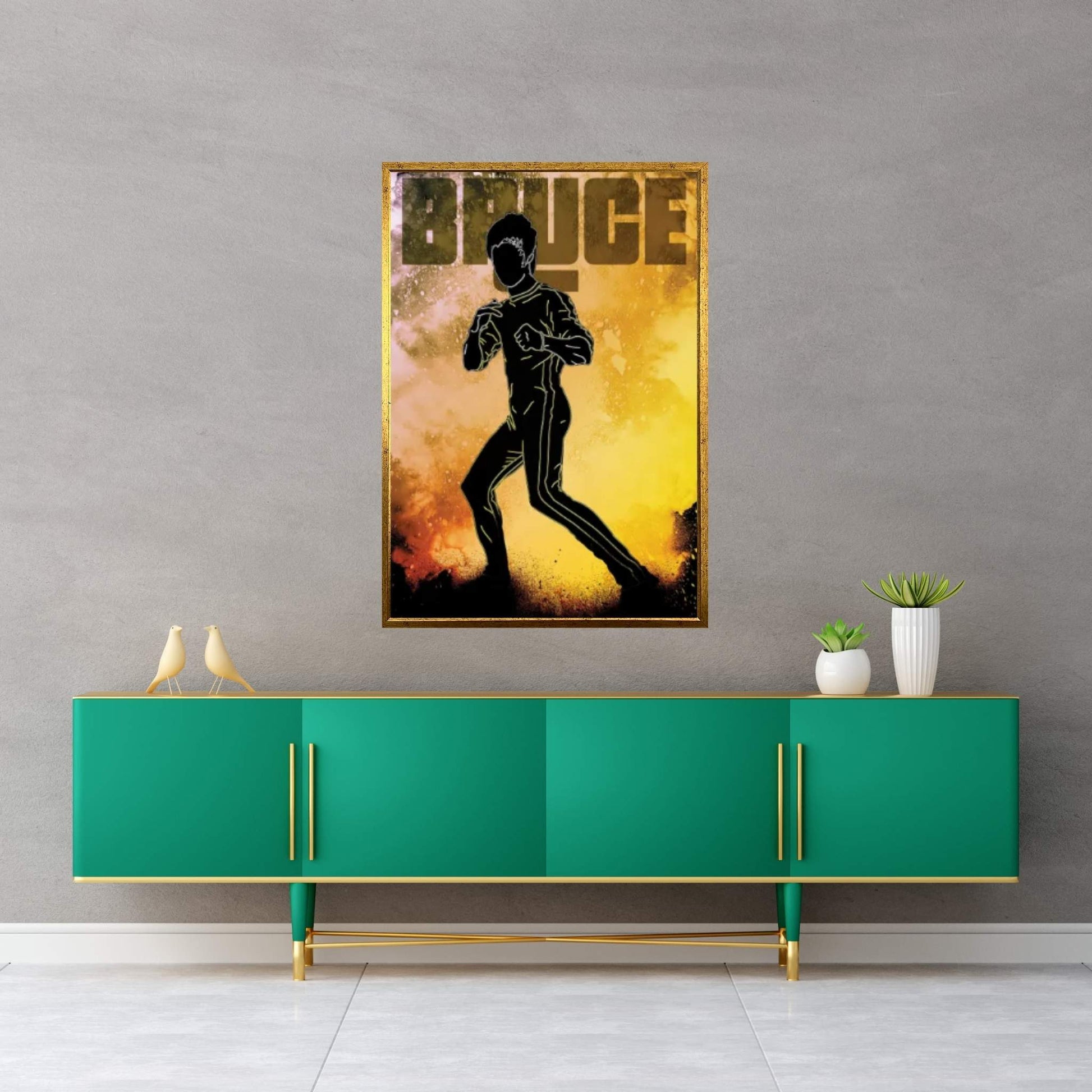Soul Of Kung Fu Canvas Wall Art - Y Canvas