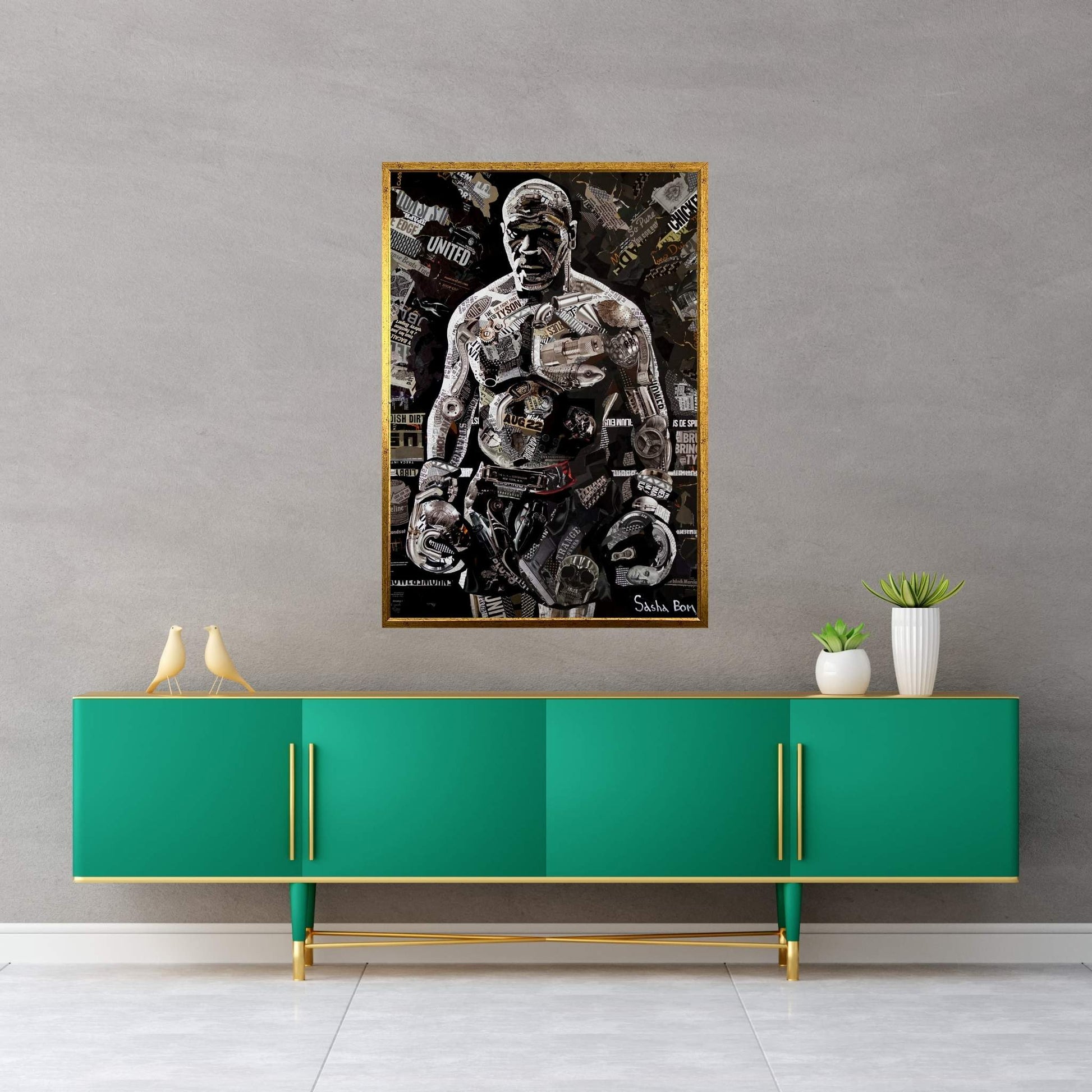 Iron Mike Canvas Wall Art - Y Canvas