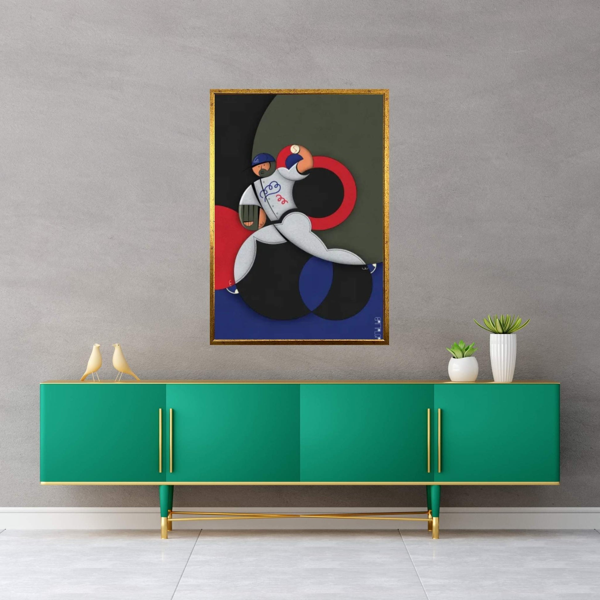 Kershaw Canvas Wall Art - Y Canvas
