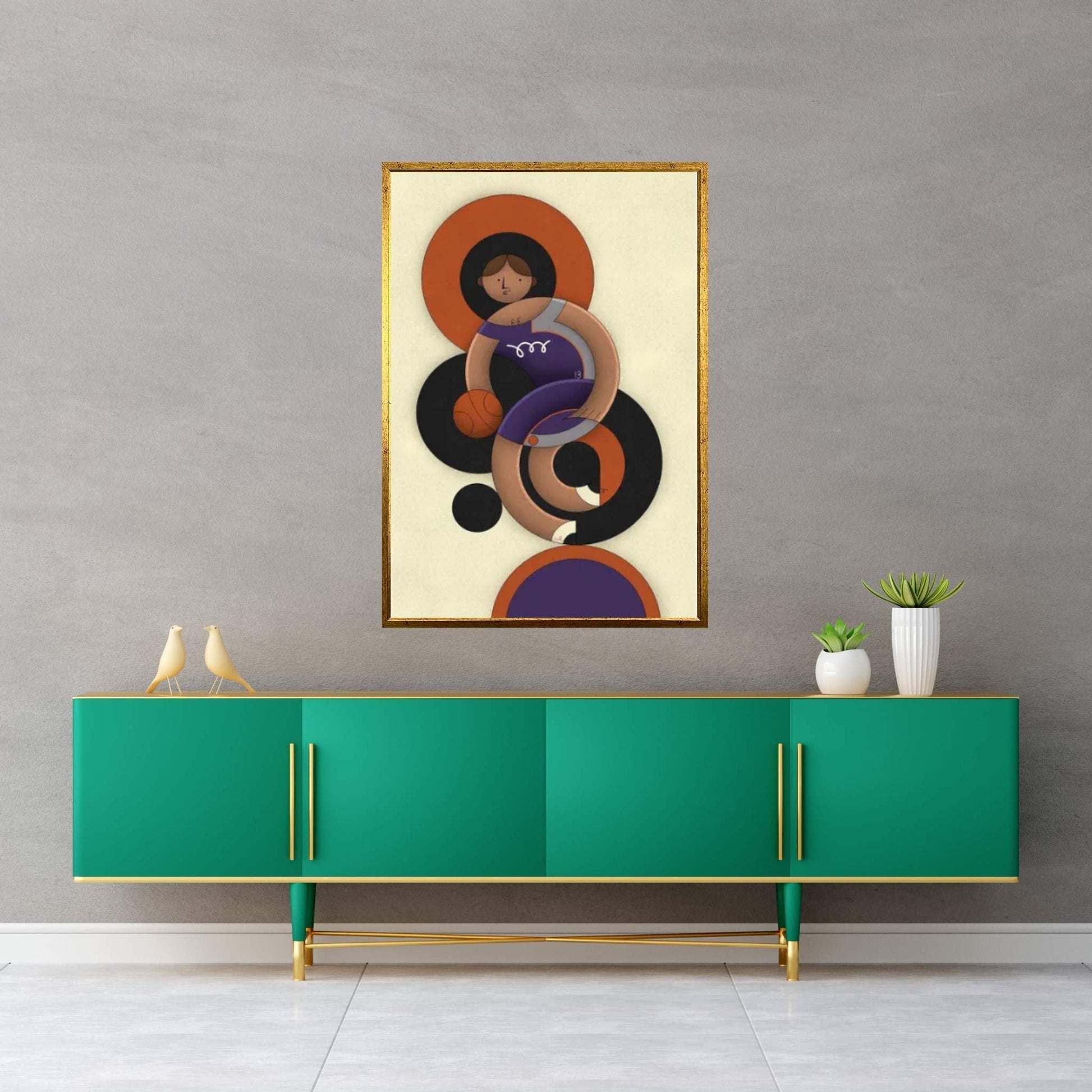 Nash Canvas Wall Art - Y Canvas