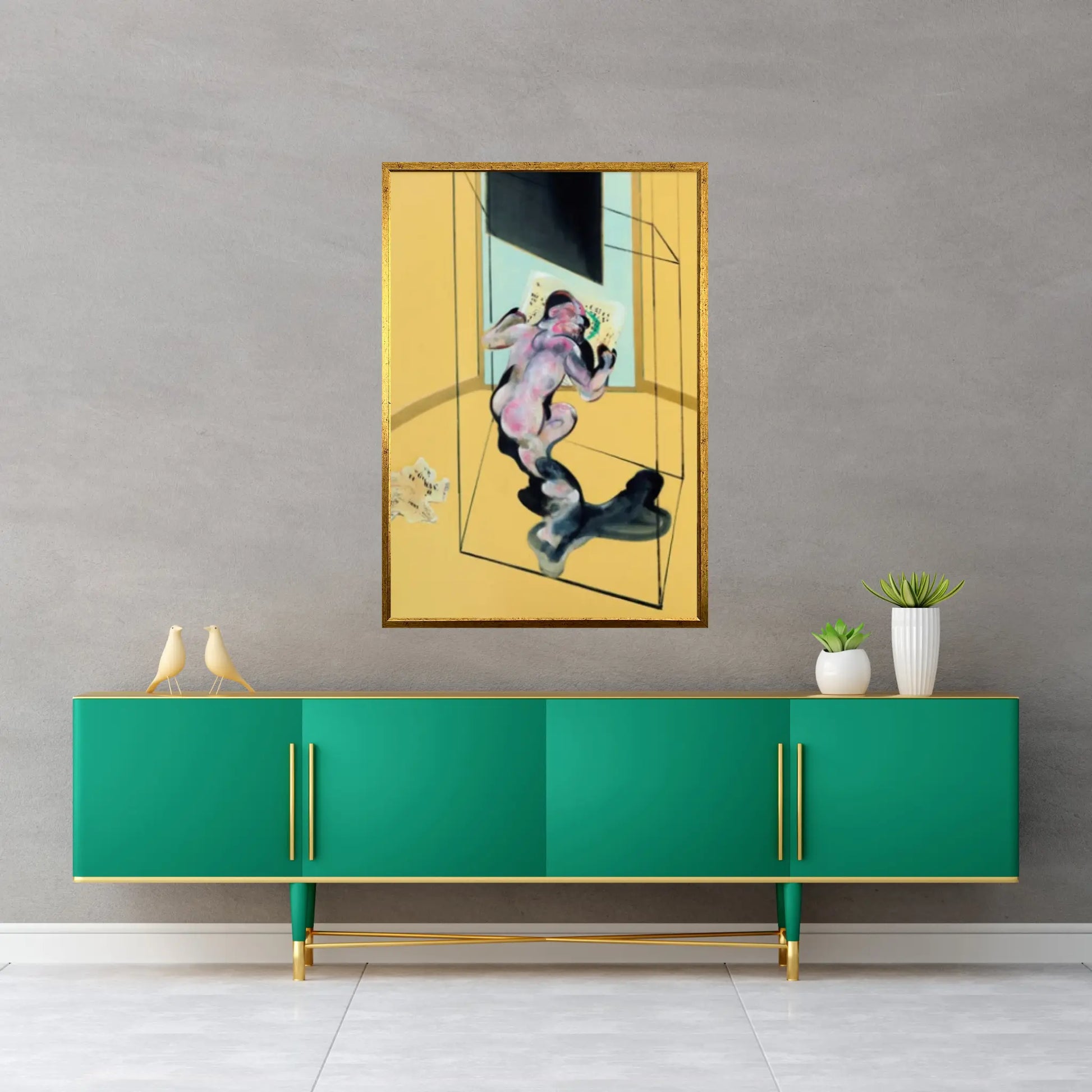 Francis Bacon Painting Modern Art Canvas Wall Art Poster Print - Painting Reproduction Print - Y Canvas
