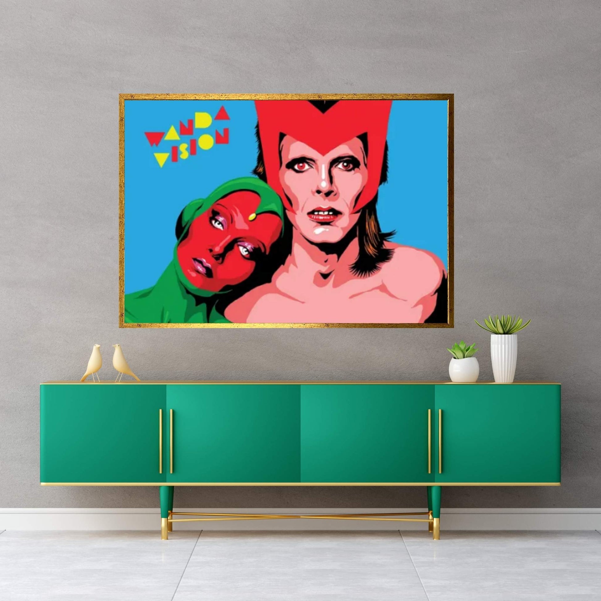 Pin Ups Canvas Wall Art - Y Canvas