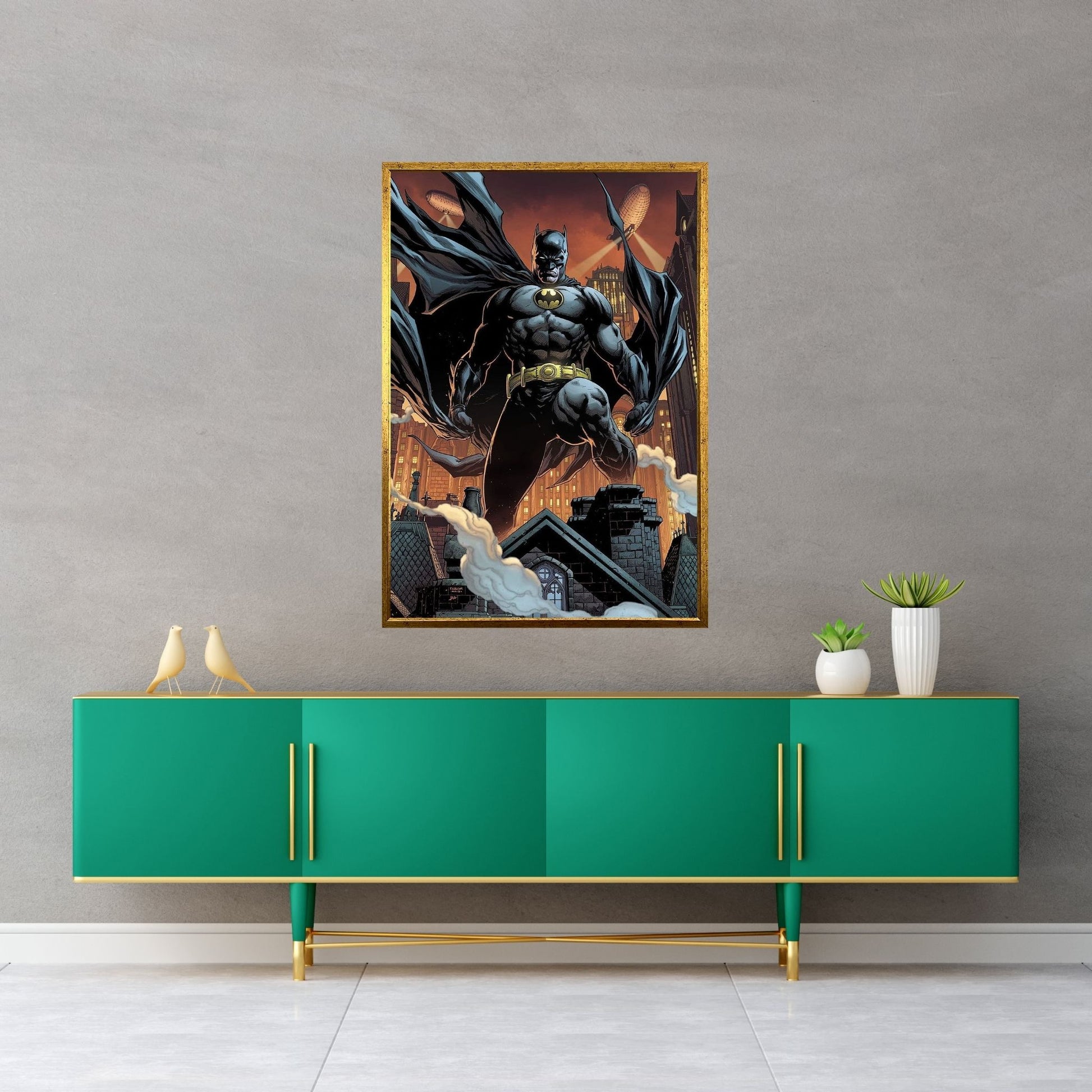 Batman Canvas Wall Art - Y Canvas