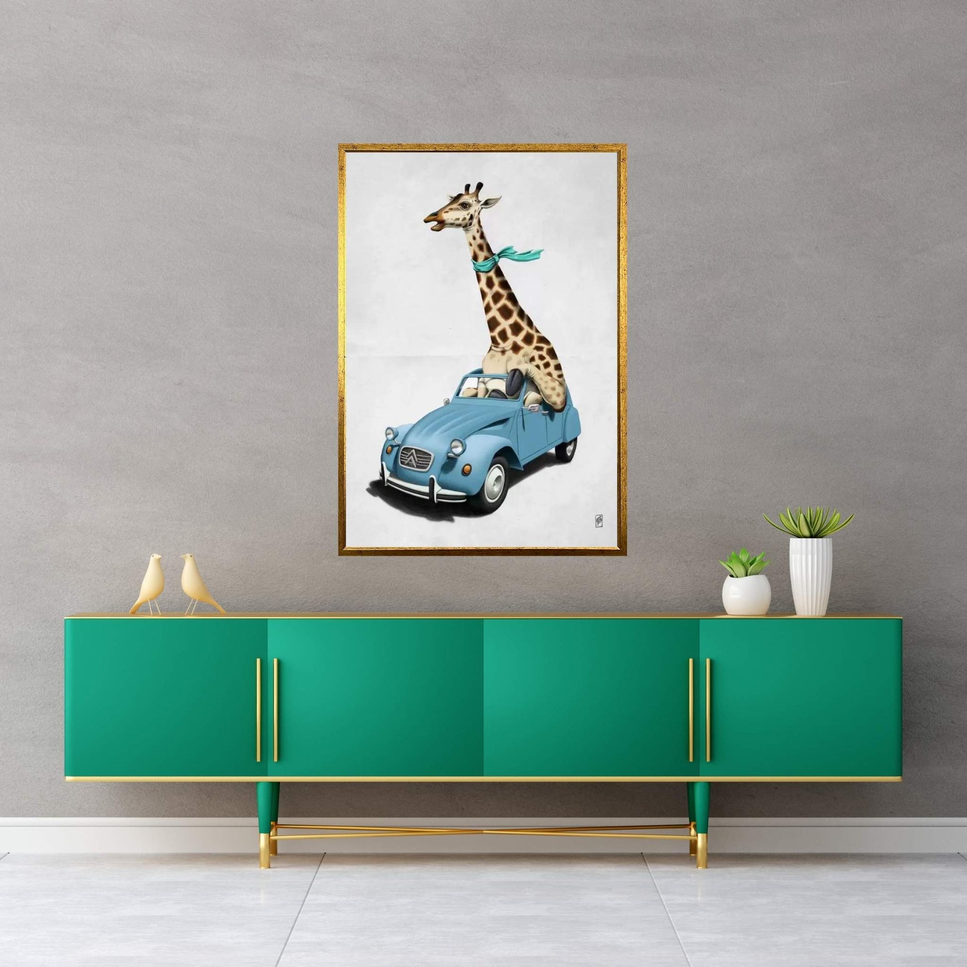 Riding High! II Canvas Wall Art - Y Canvas