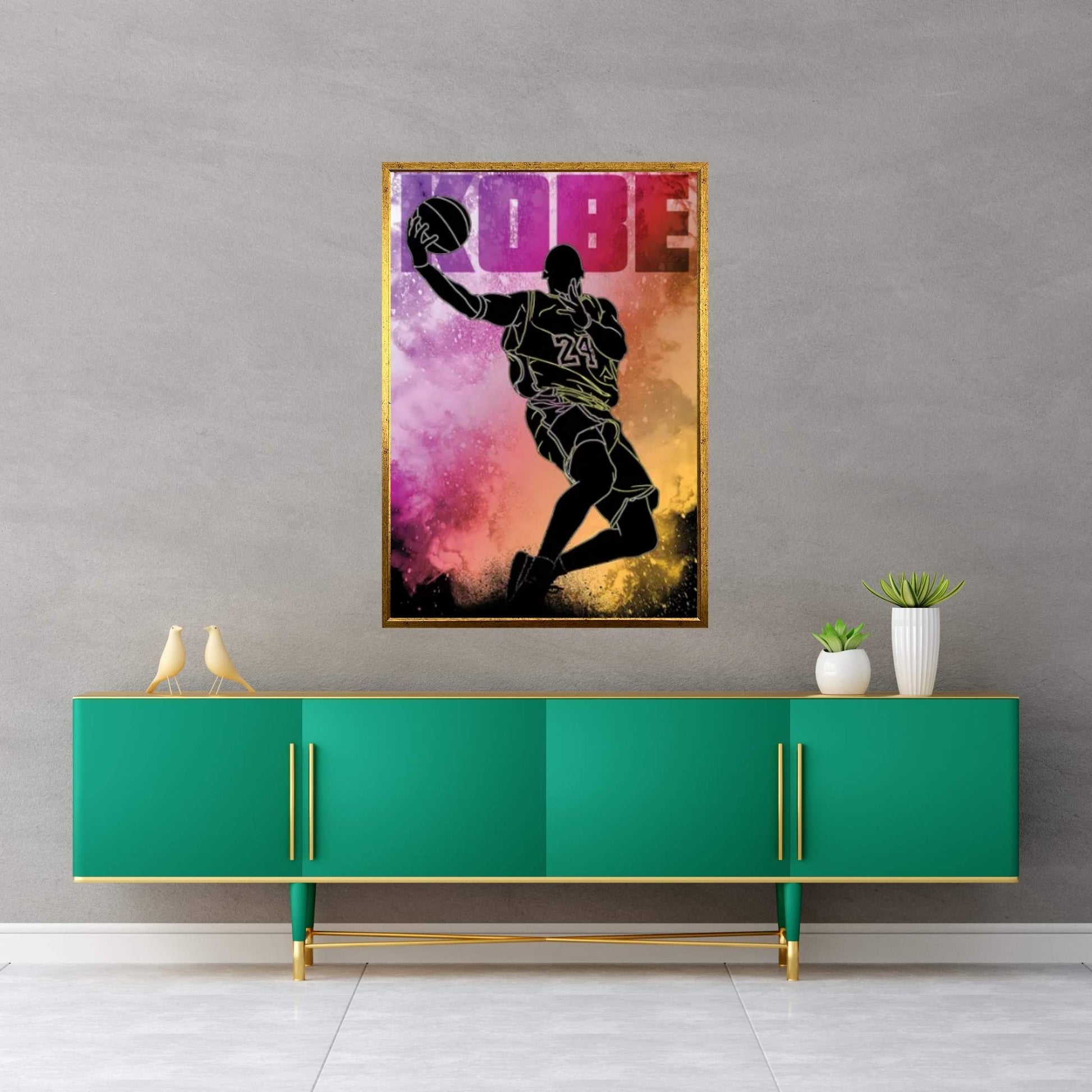 Soul Of Kobe Canvas Wall Art - Y Canvas