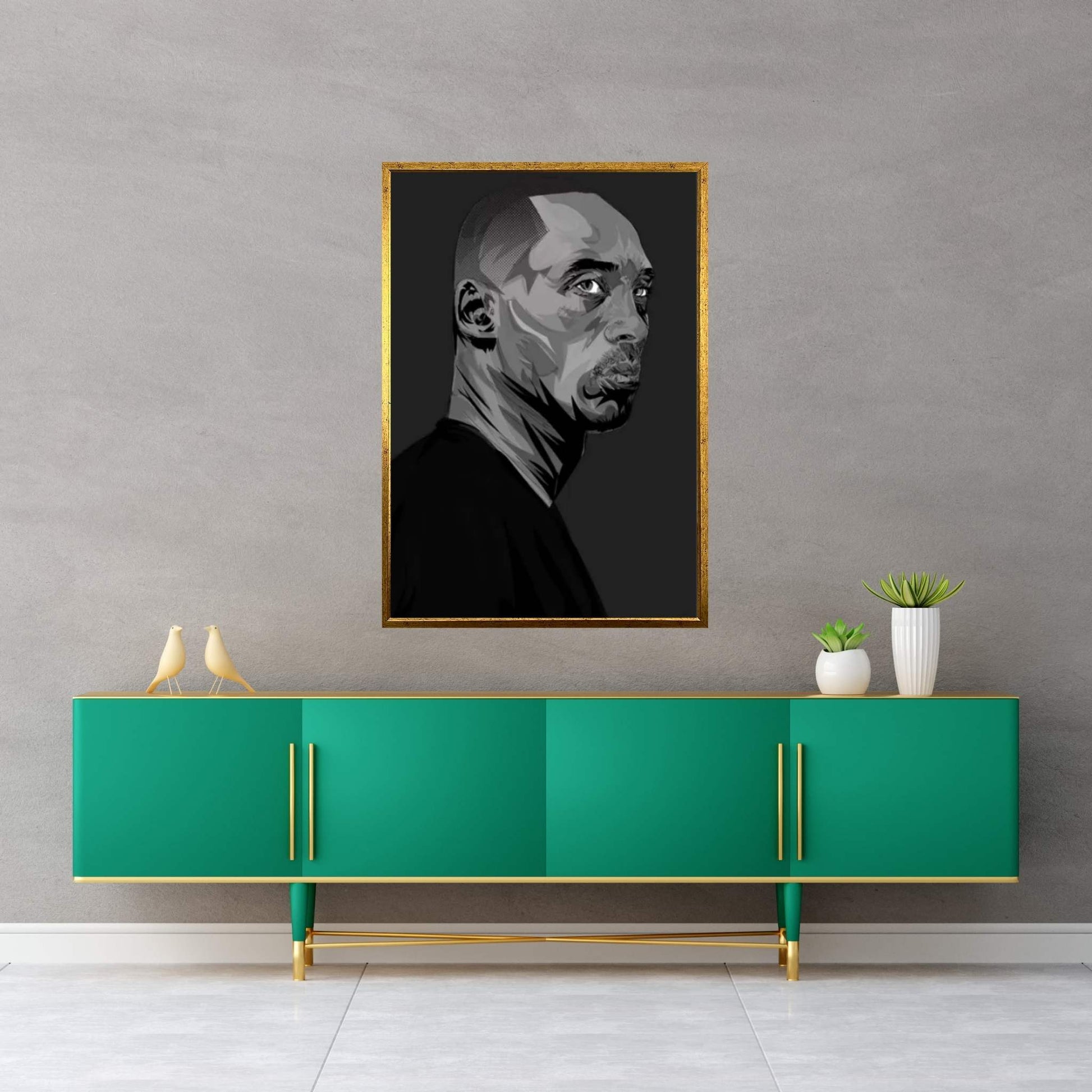 RIP Kobe Canvas Wall Art - Y Canvas