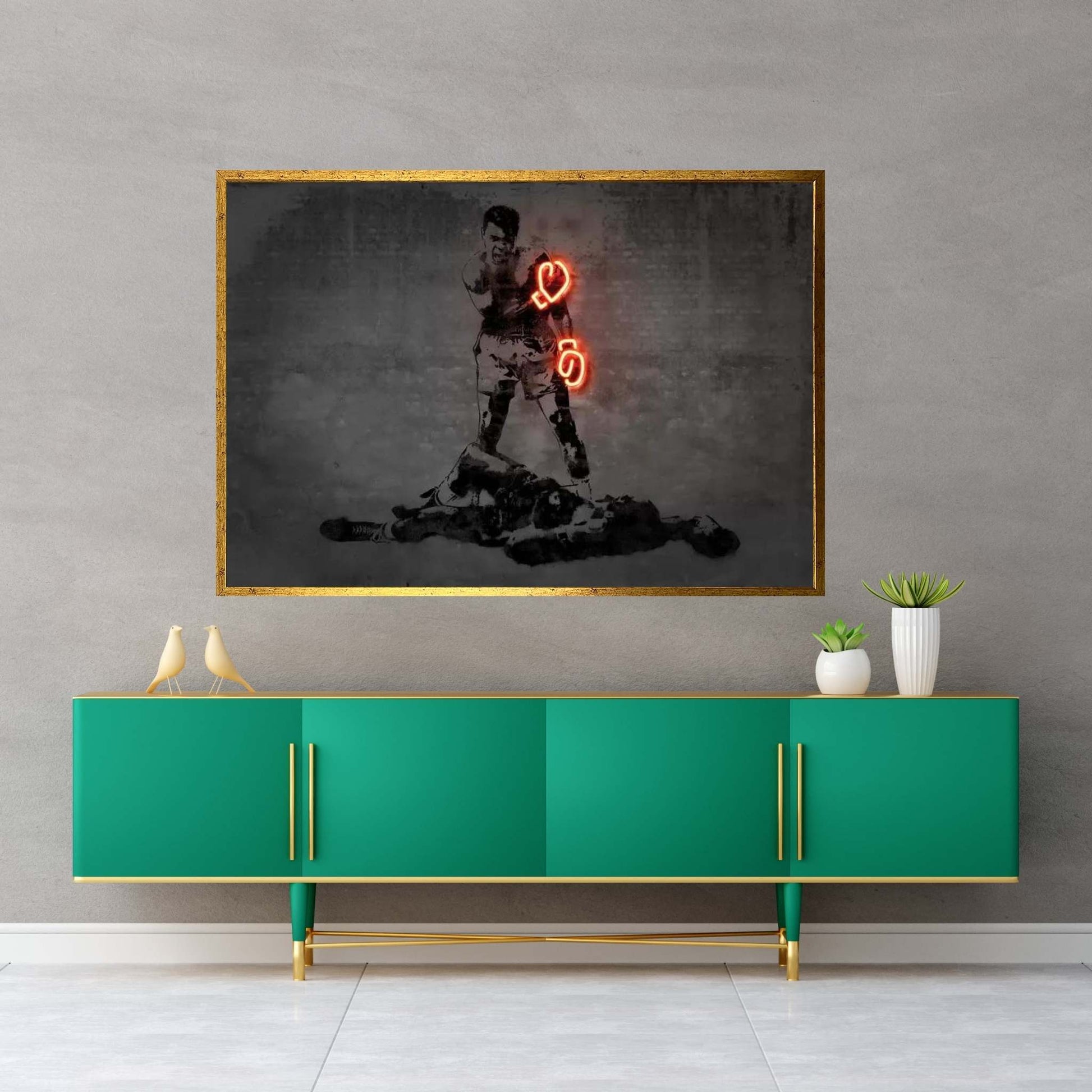 Ali Canvas Wall Art - Y Canvas