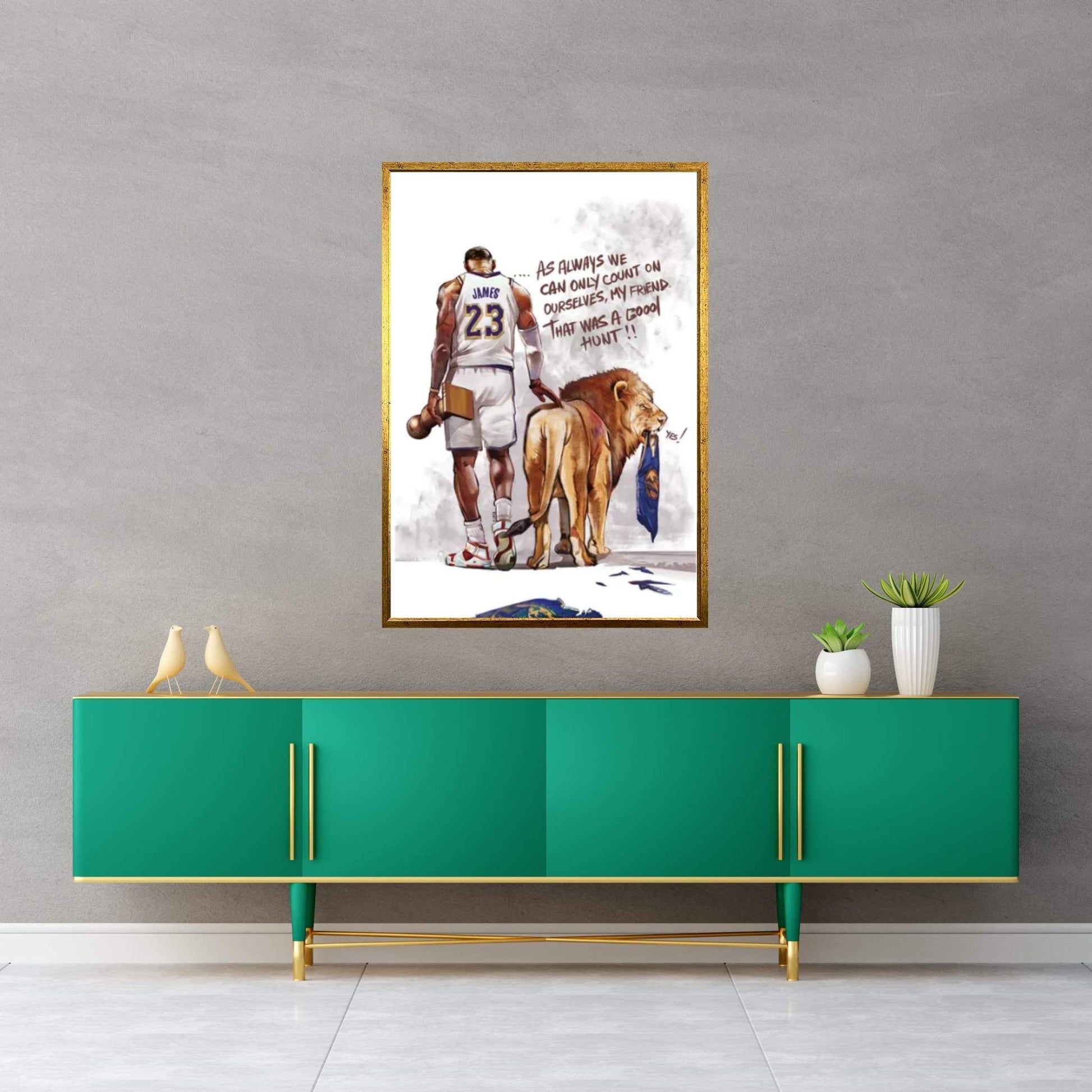 After Successful Hunting Canvas Wall Art - Y Canvas