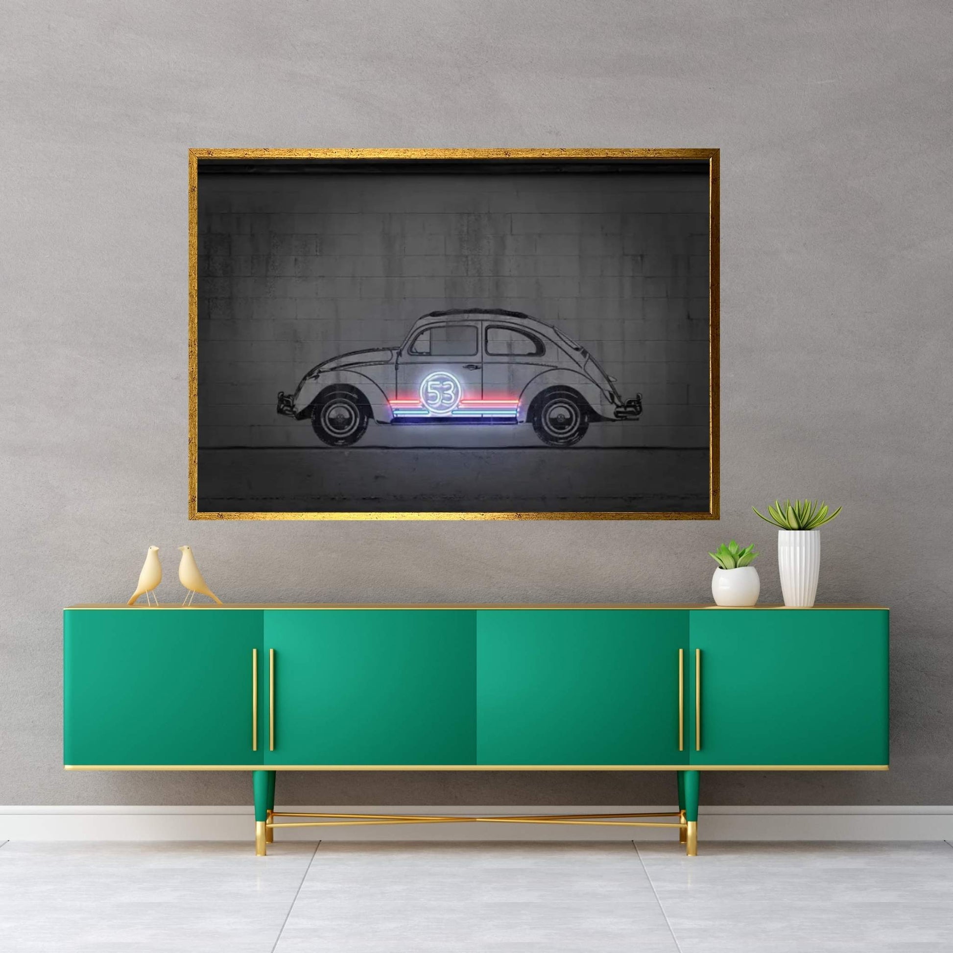 Herbie Canvas Wall Art - Y Canvas