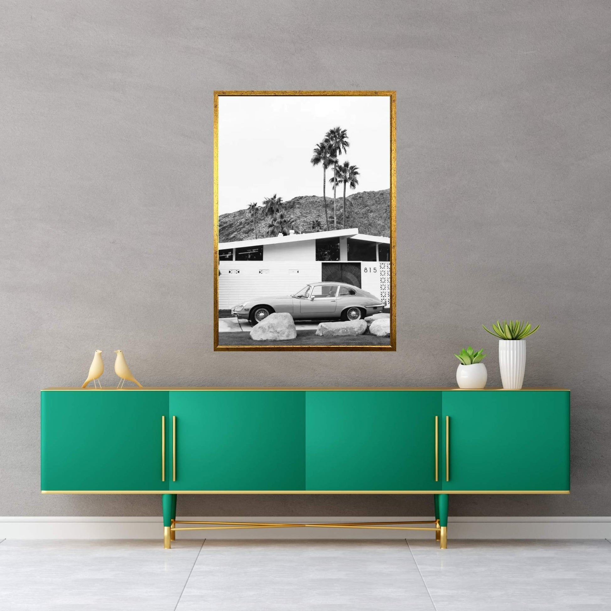 Palm Springs Ride II Canvas Wall Art - Y Canvas