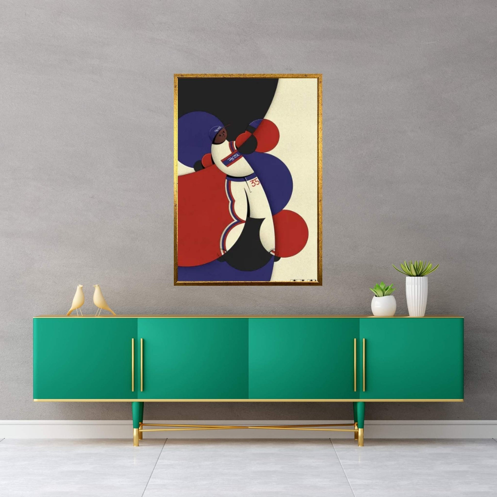 Big Hurt Canvas Wall Art - Y Canvas