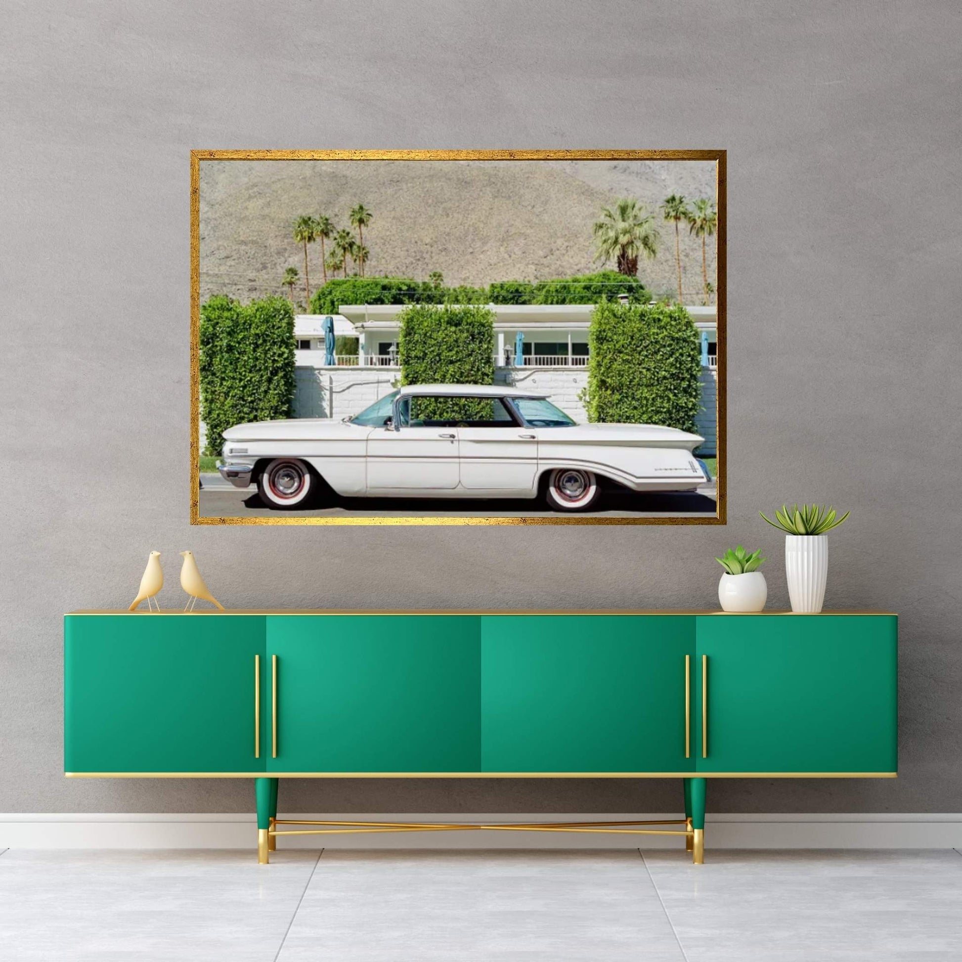 Palm Springs Ride XX Canvas Wall Art - Y Canvas