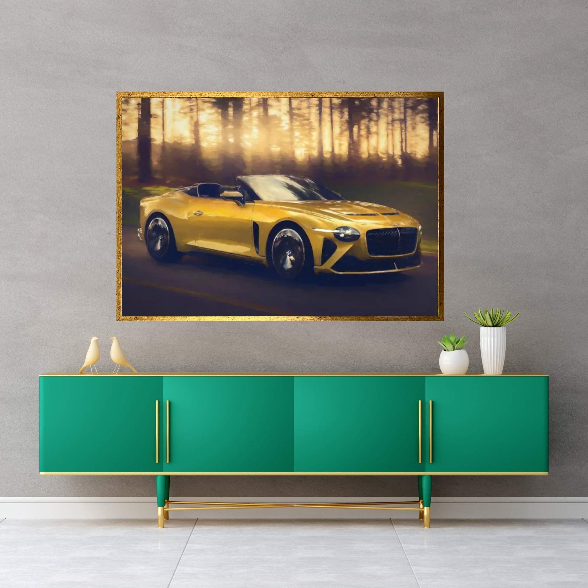 Bentley Mulliner Bacalar Canvas Wall Art - Y Canvas