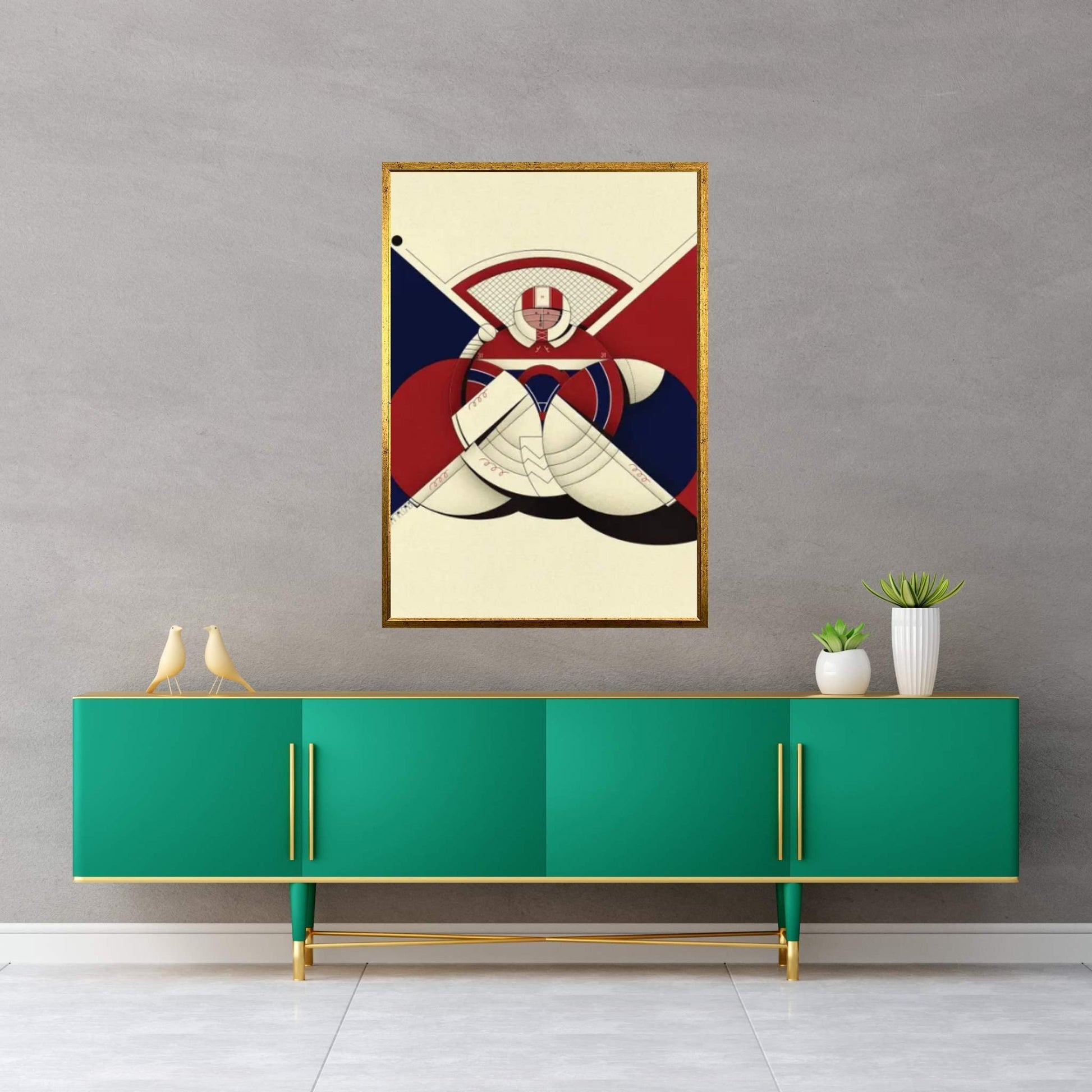 Carey Canvas Wall Art - Y Canvas