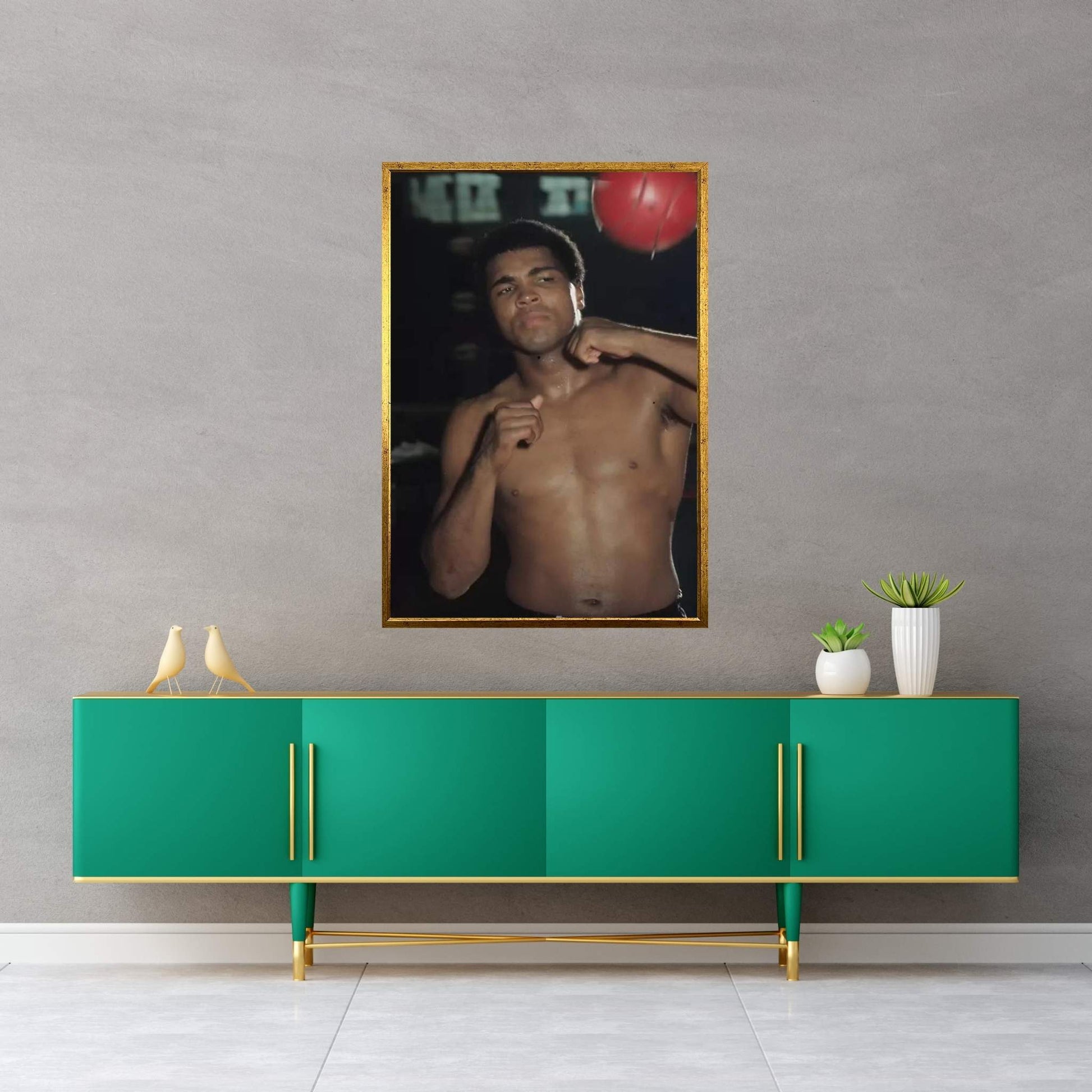 Speed Bag Work III Canvas Wall Art - Y Canvas