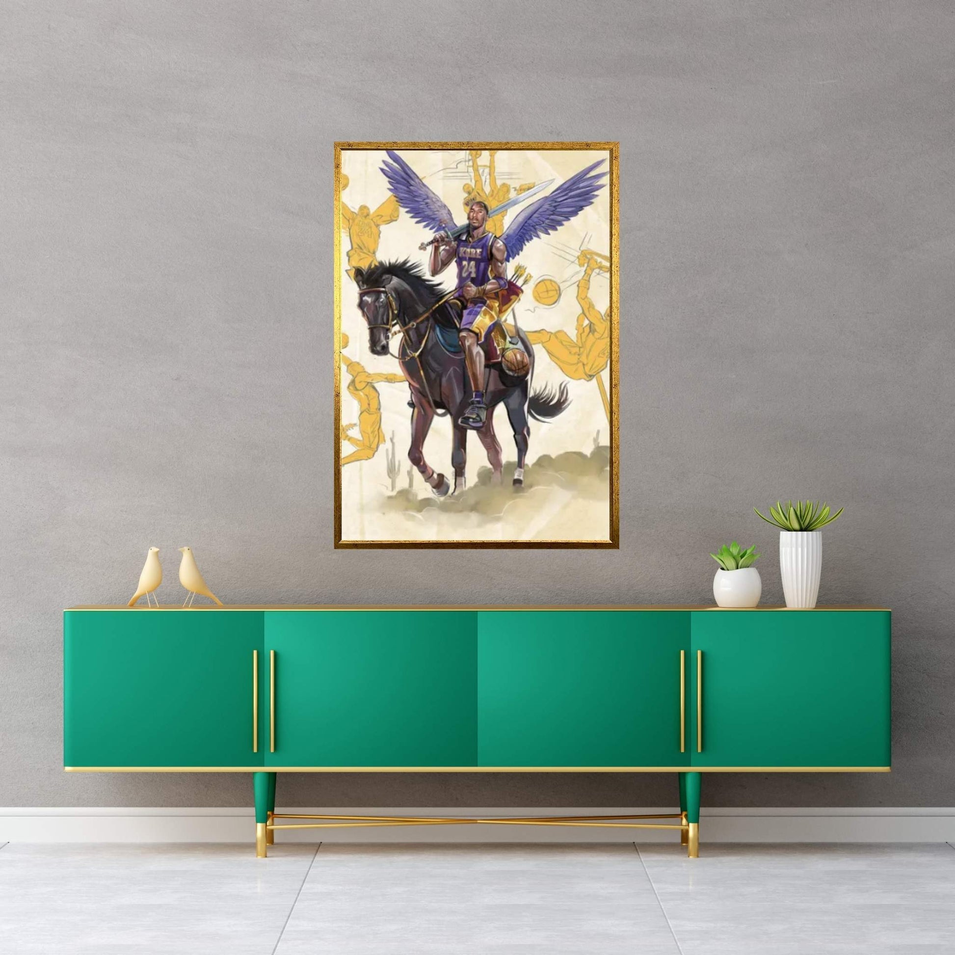 Angel Of Los Angeles Canvas Wall Art - Y Canvas