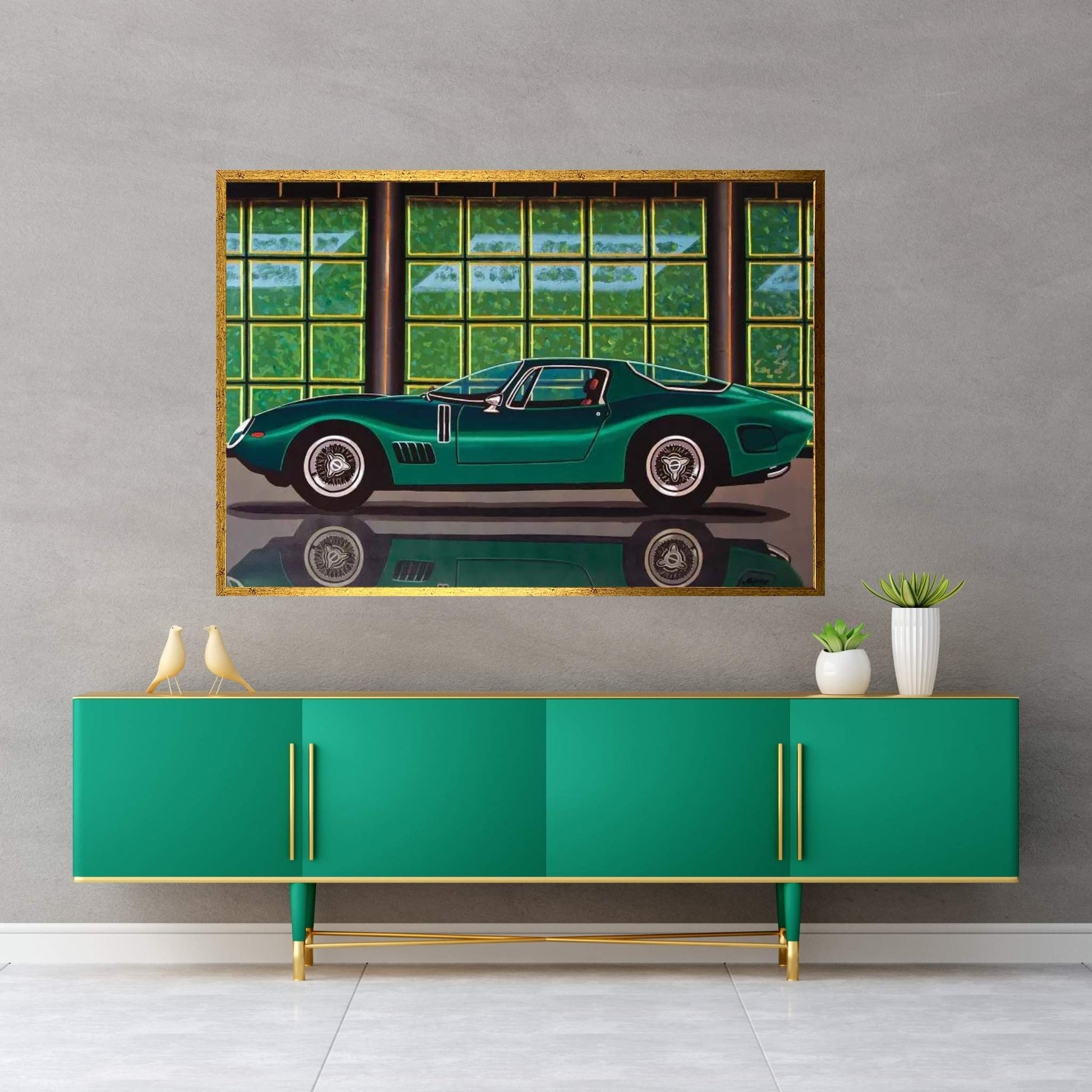 Bizarrinni 5300 Gt Strada Canvas Wall Art - Y Canvas