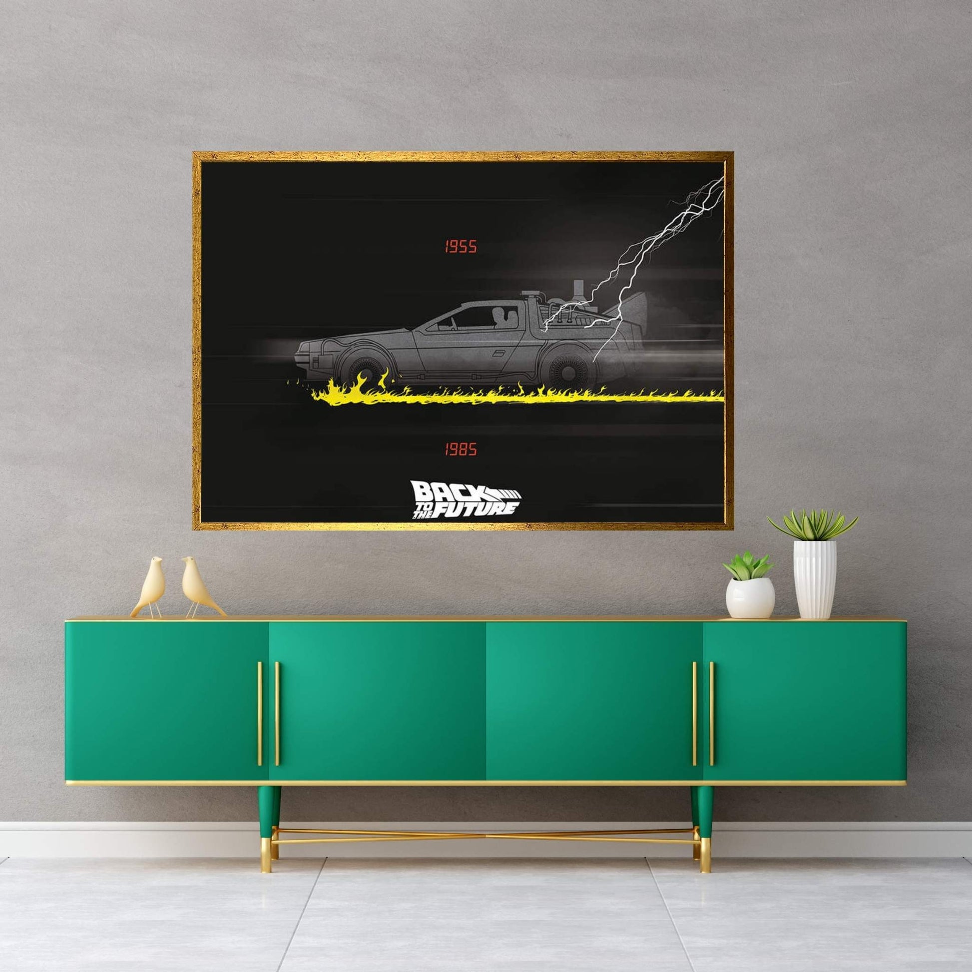 Back To The Future 30th Anniversary Canvas Wall Art - Y Canvas