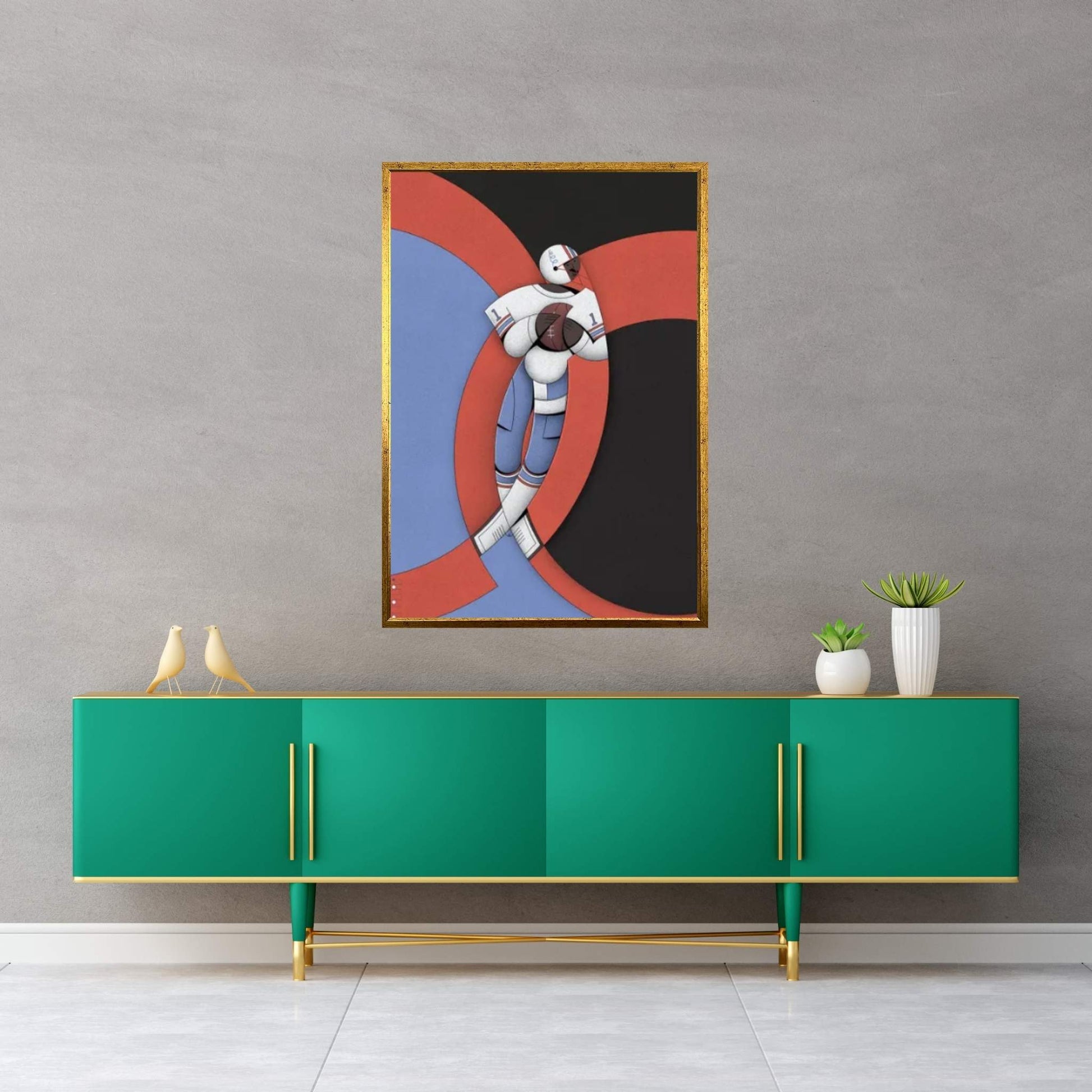 Moon Canvas Wall Art - Y Canvas