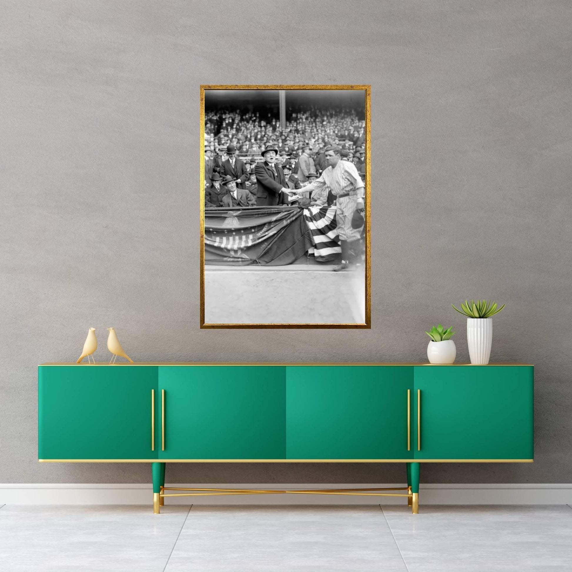 George H. Ruth Canvas Wall Art - Y Canvas