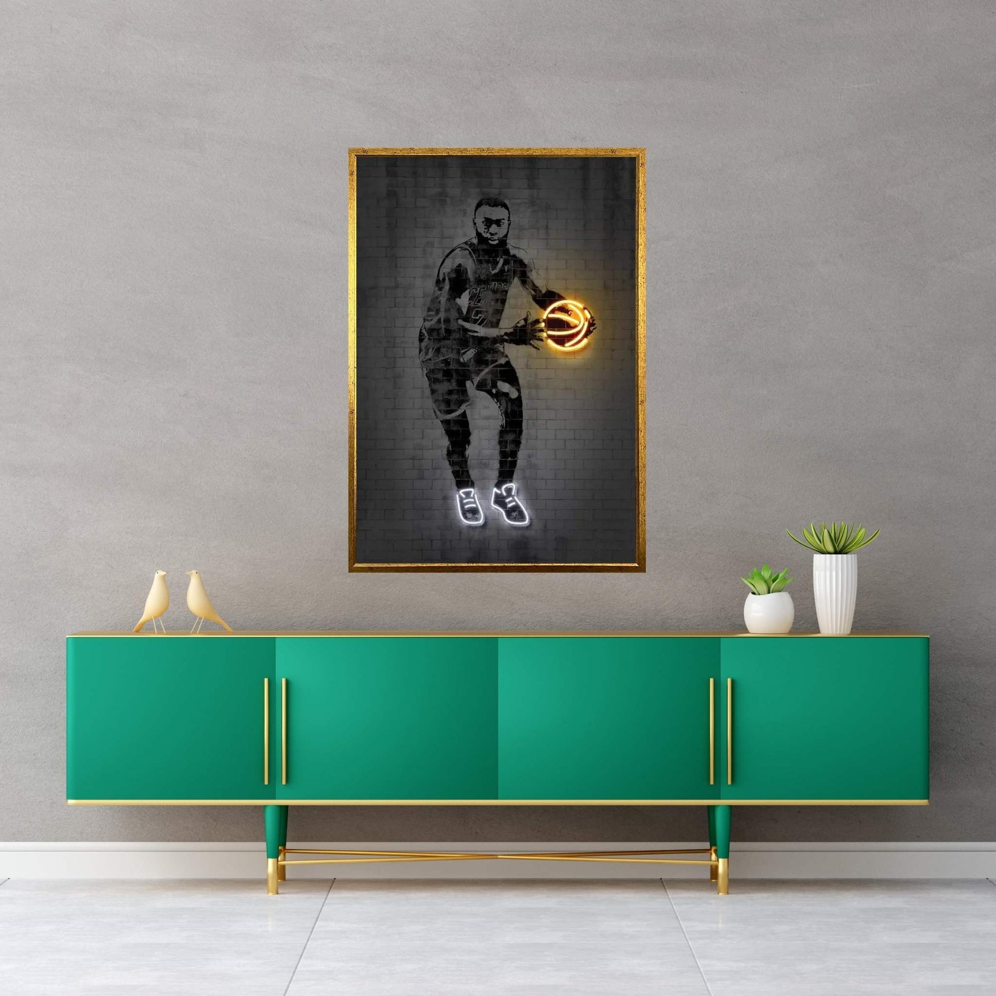 Jaylen Brown Canvas Wall Art - Y Canvas