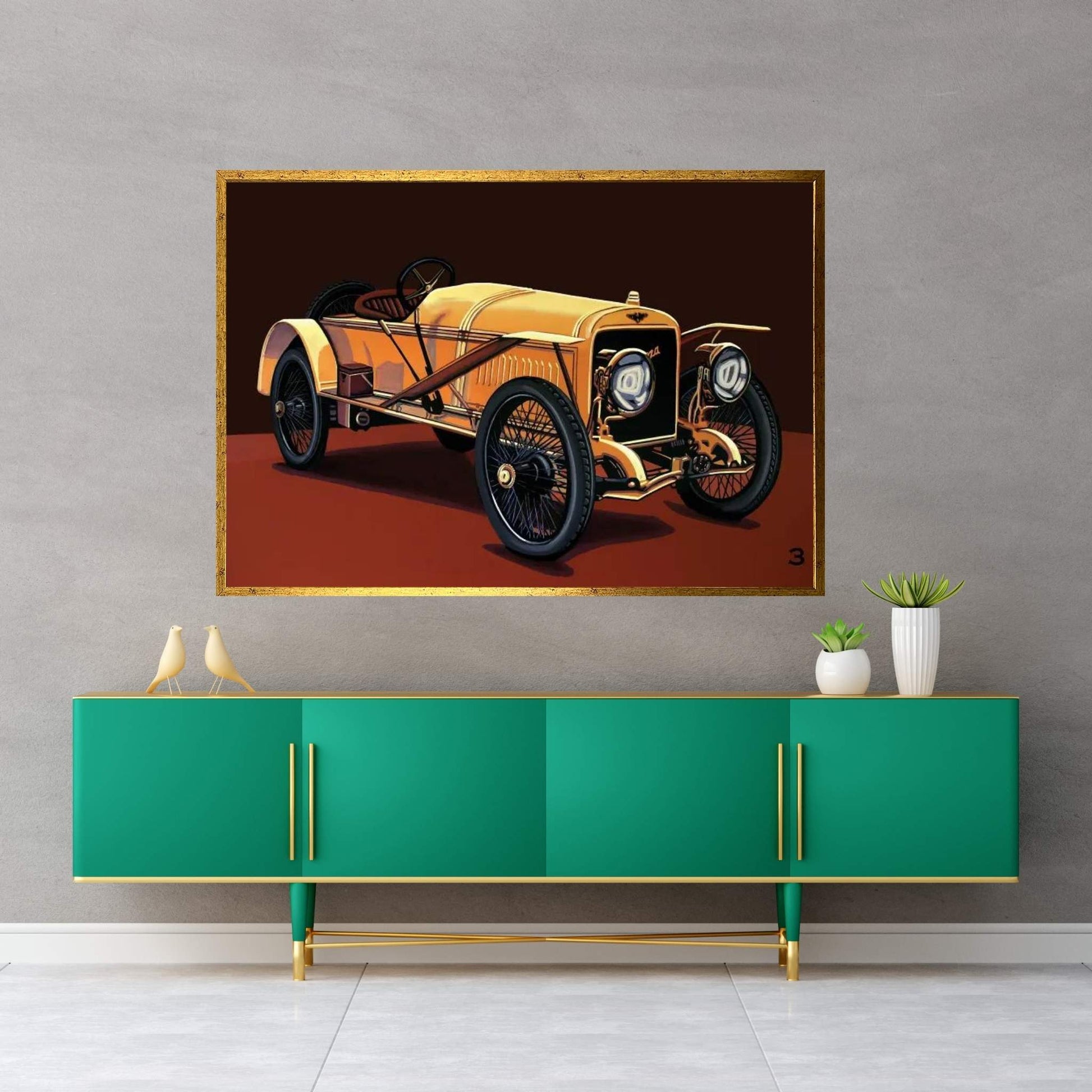 Hispano Suiza T15 Alfonso XIII 1912 Canvas Wall Art - Y Canvas