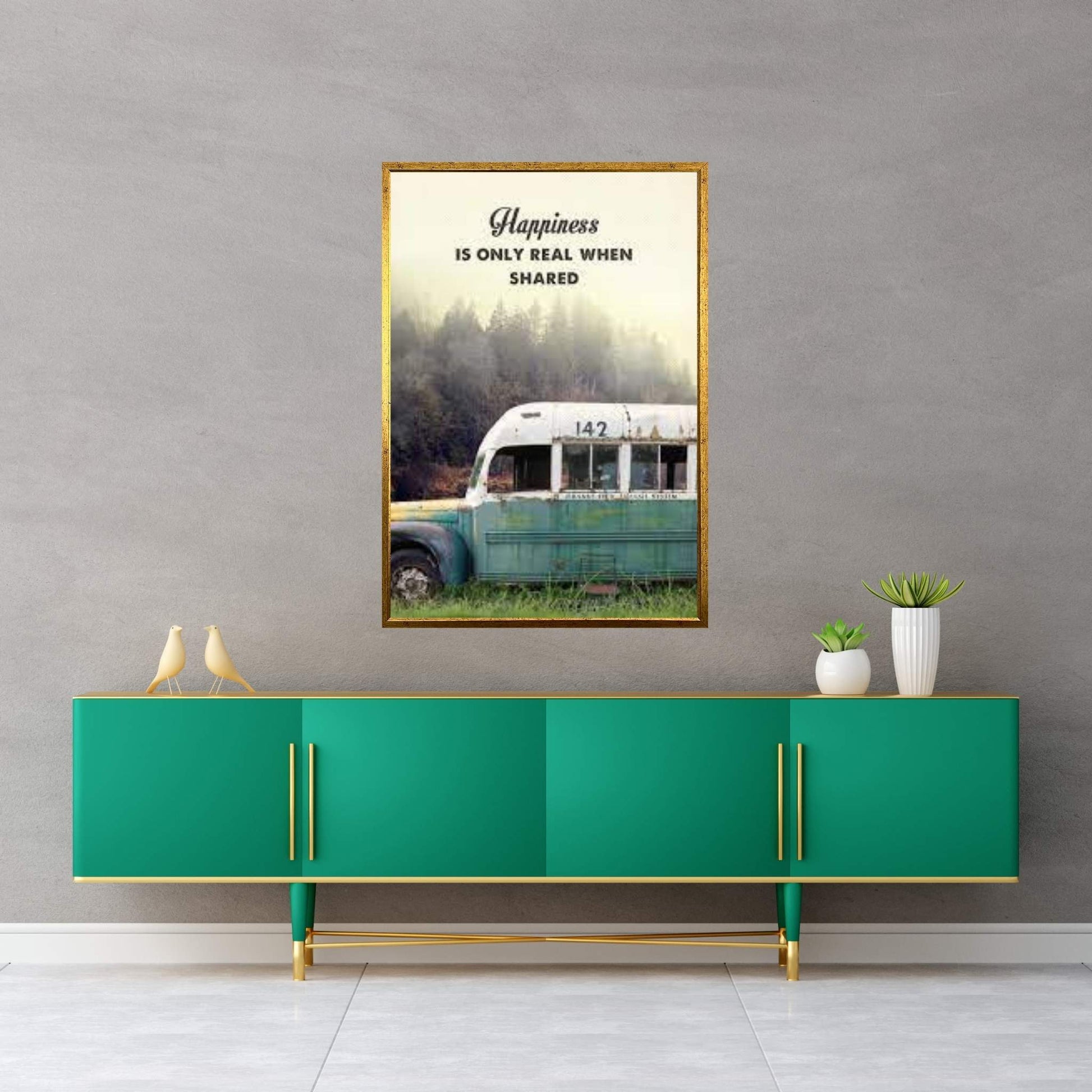 Into The Wild Travel Movie Art Canvas Wall Art - Y Canvas