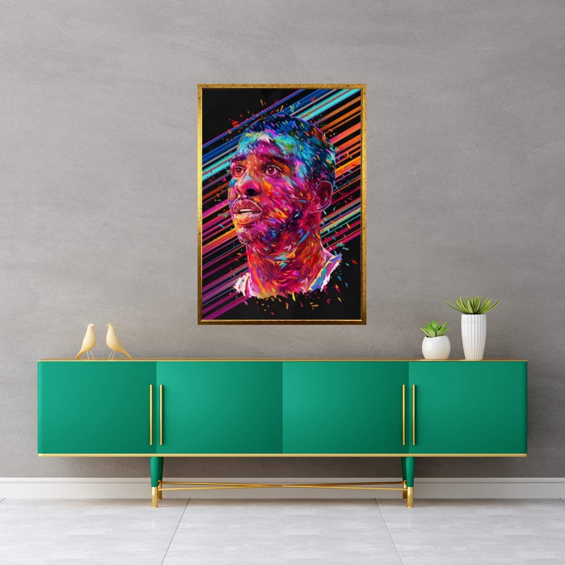 Chris Paul Canvas Wall Art - Y Canvas