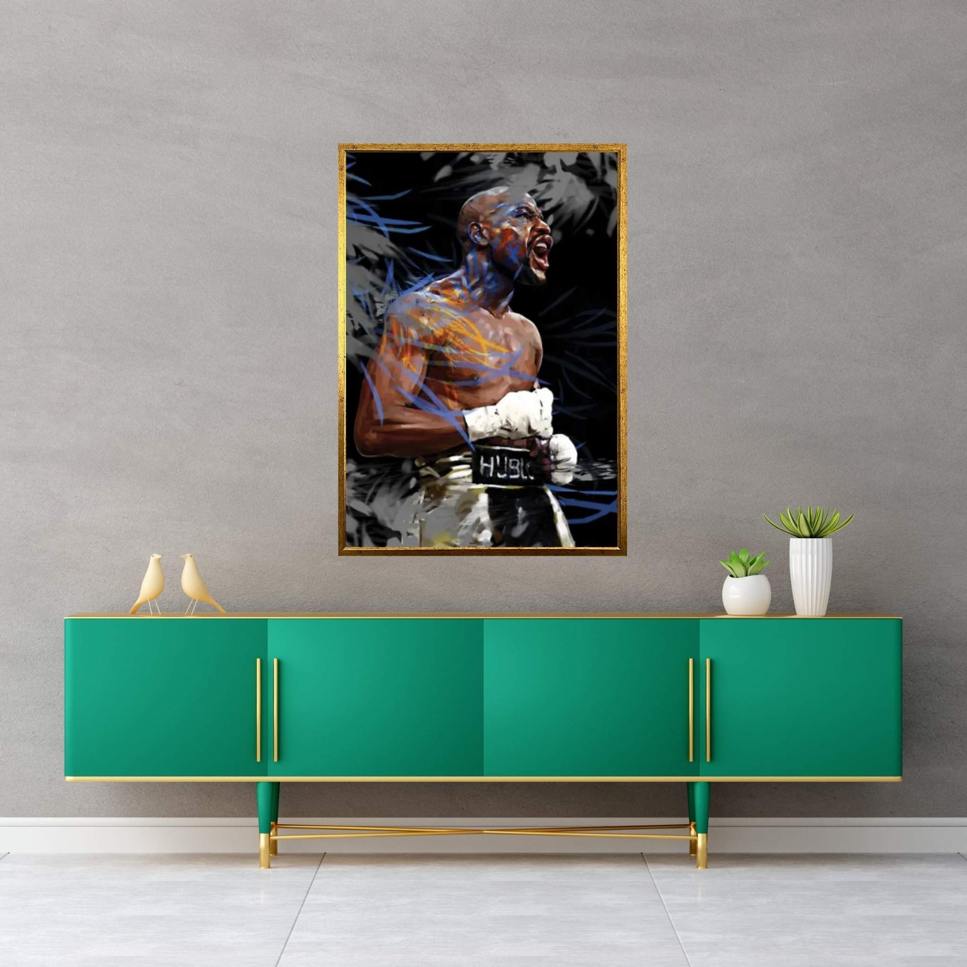 Floyd Canvas Wall Art - Y Canvas