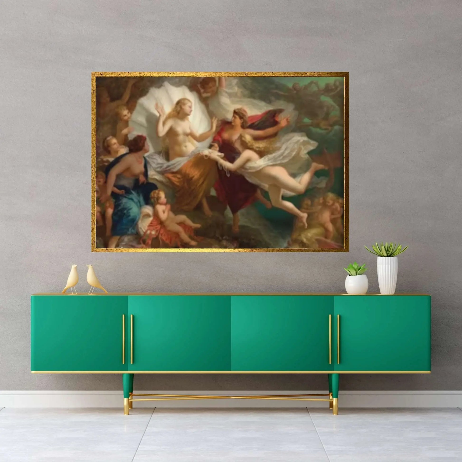 Henri-Pierre Picou -Classic Art The Birth of Venus Print on Canvas - Y Canvas