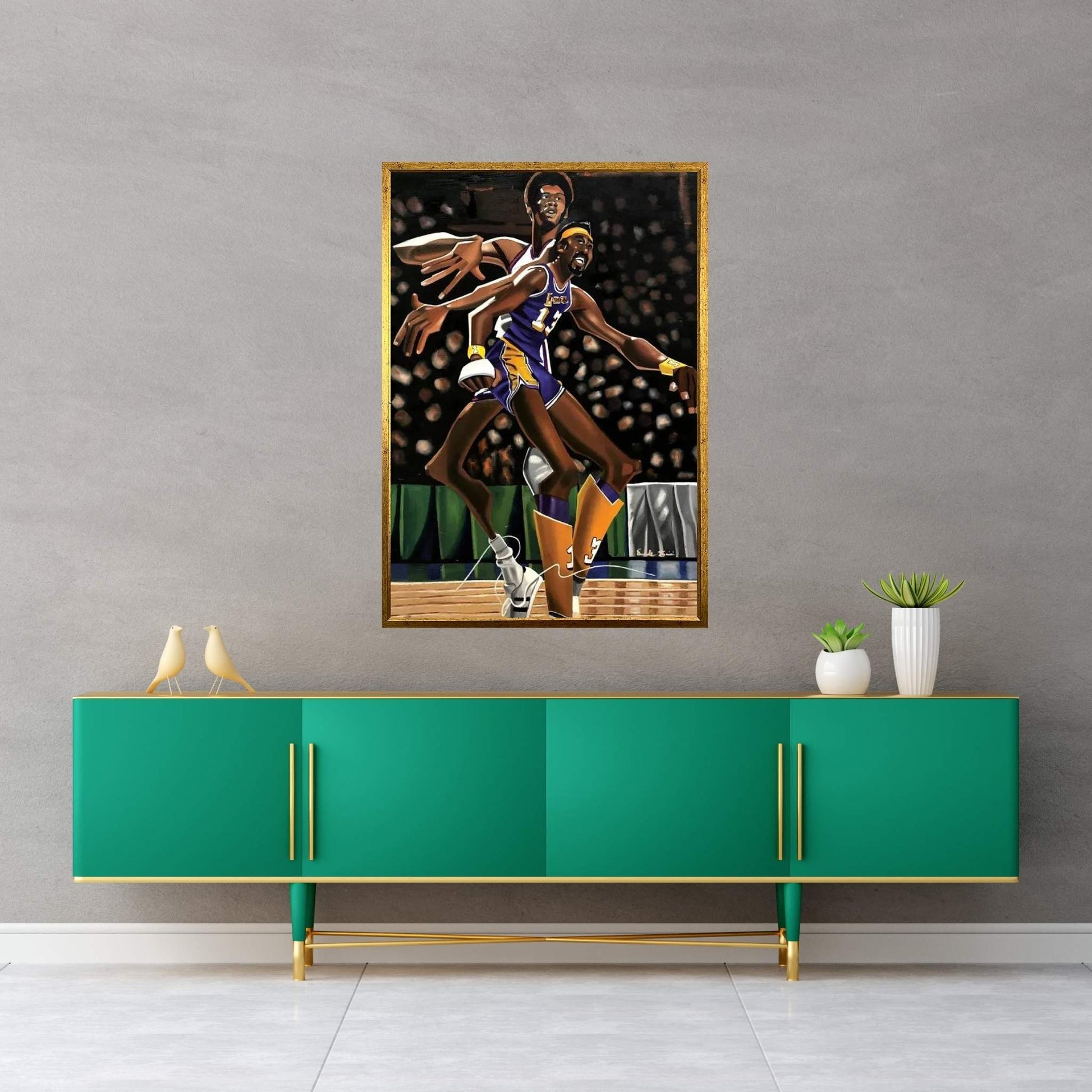 Clash Of The Titans Canvas Wall Art - Y Canvas