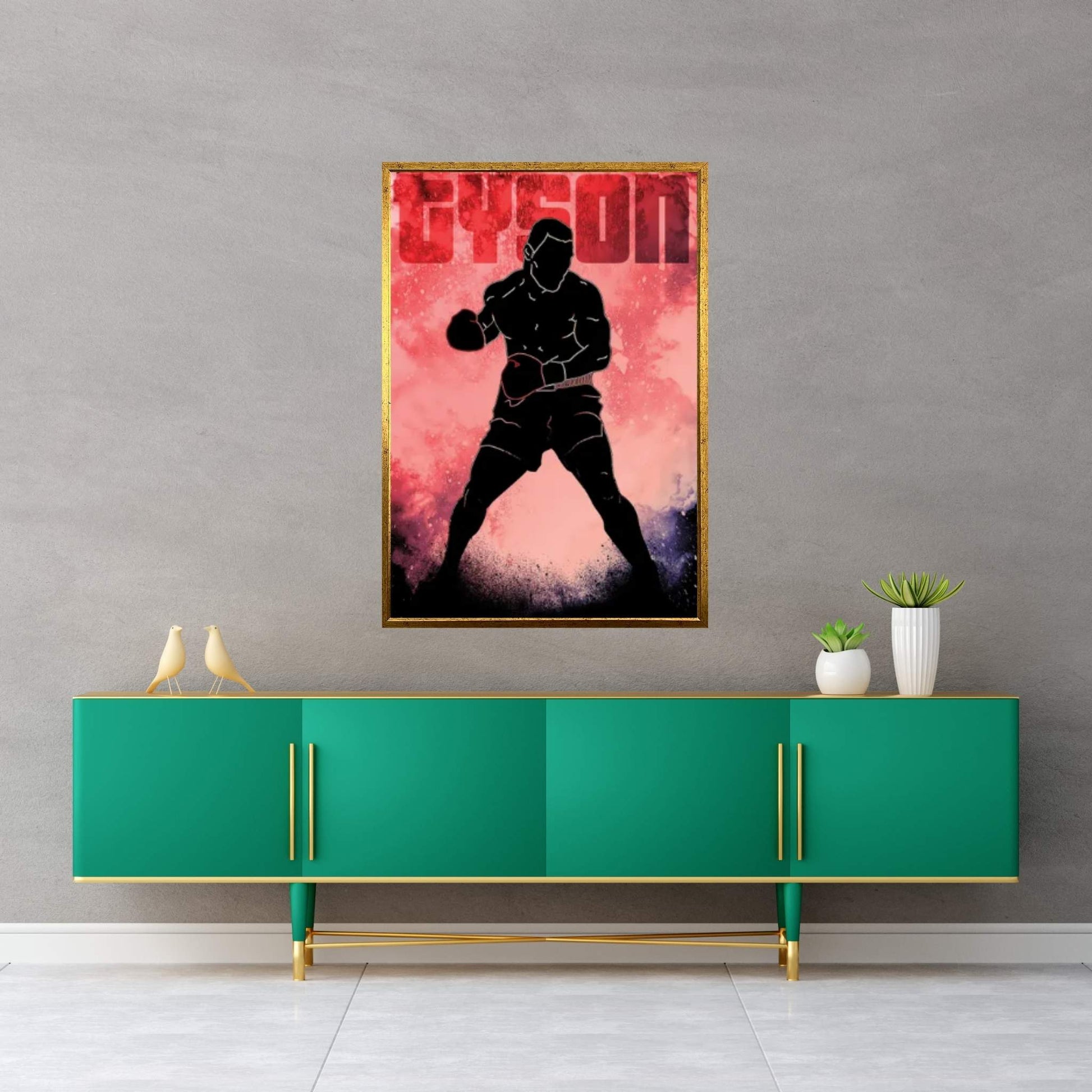Soul Of Iron Mike Canvas Wall Art - Y Canvas