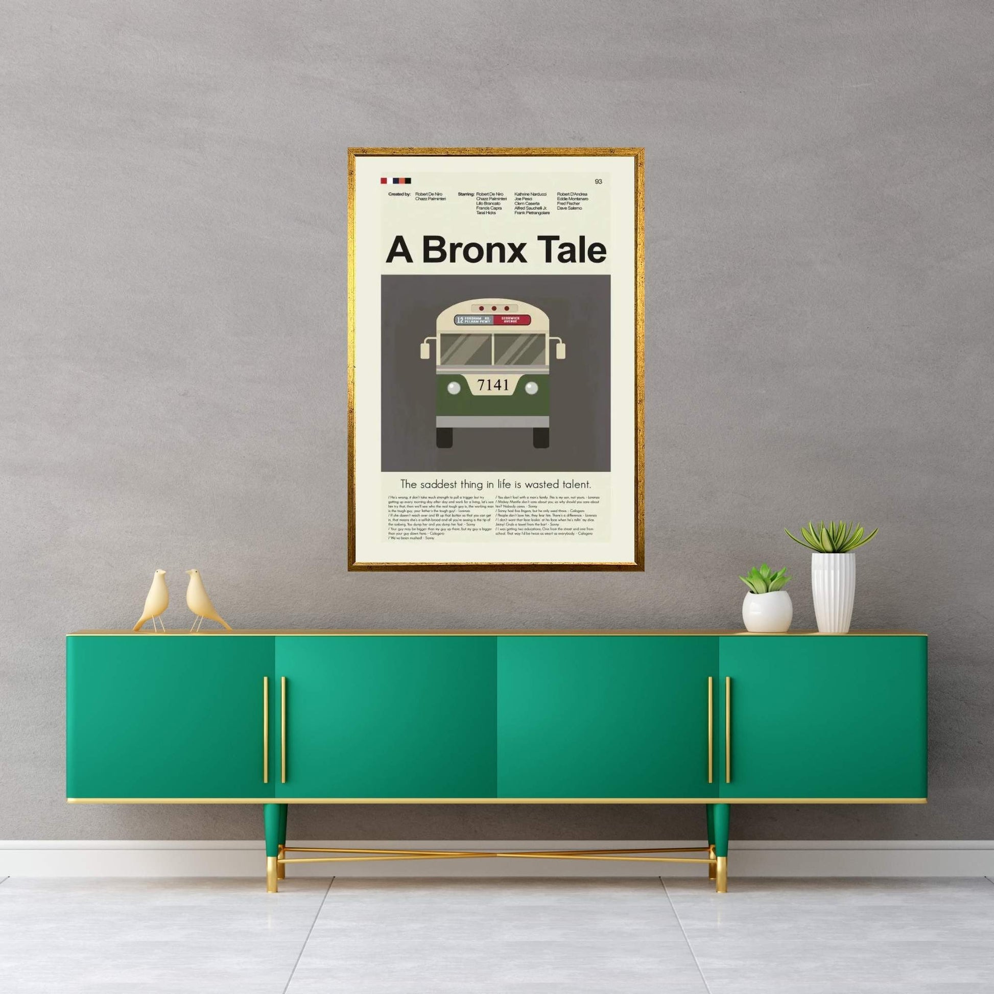 A Bronx Tale Canvas Wall Art - Y Canvas