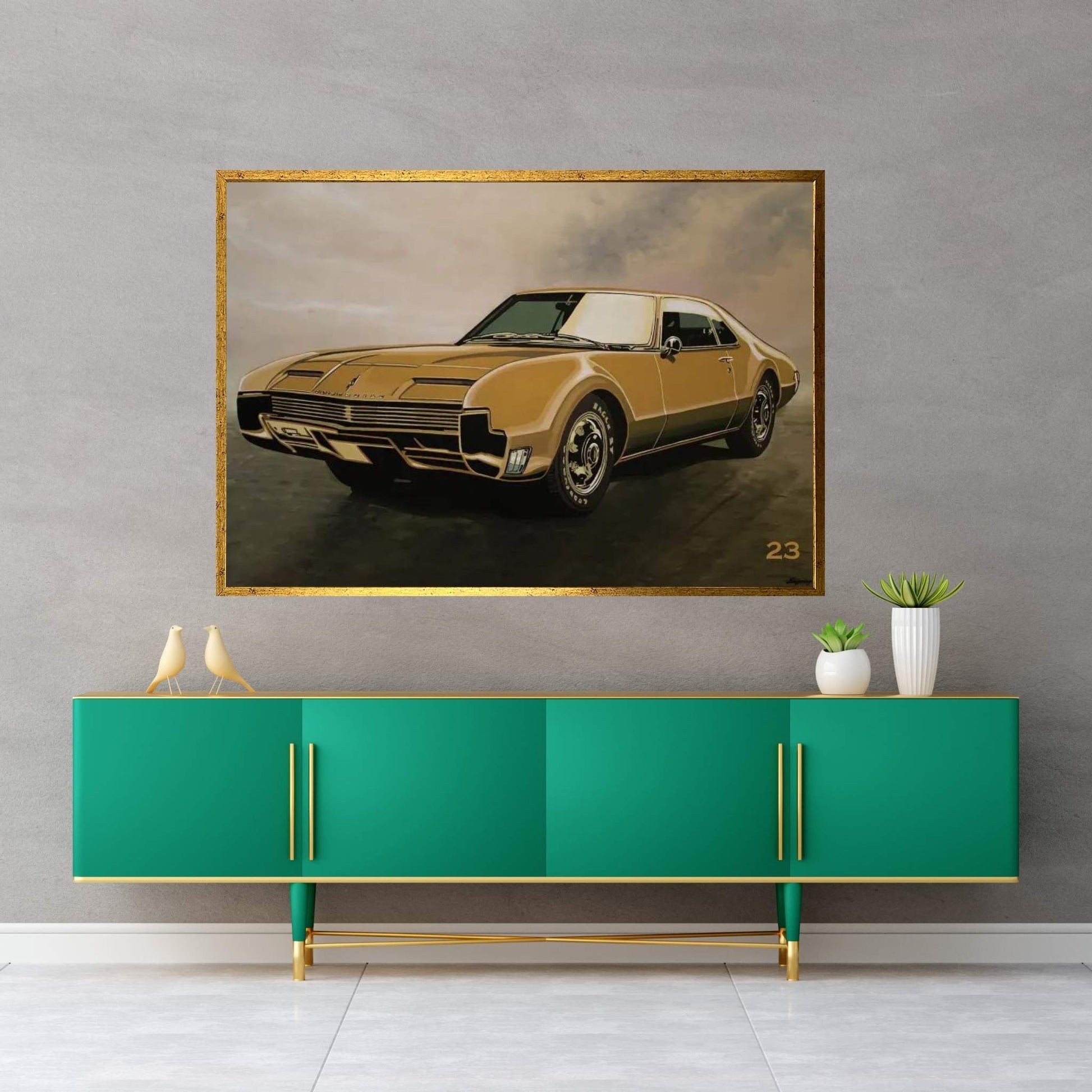 Oldsmobile Toronado 1969 Canvas Wall Art - Y Canvas