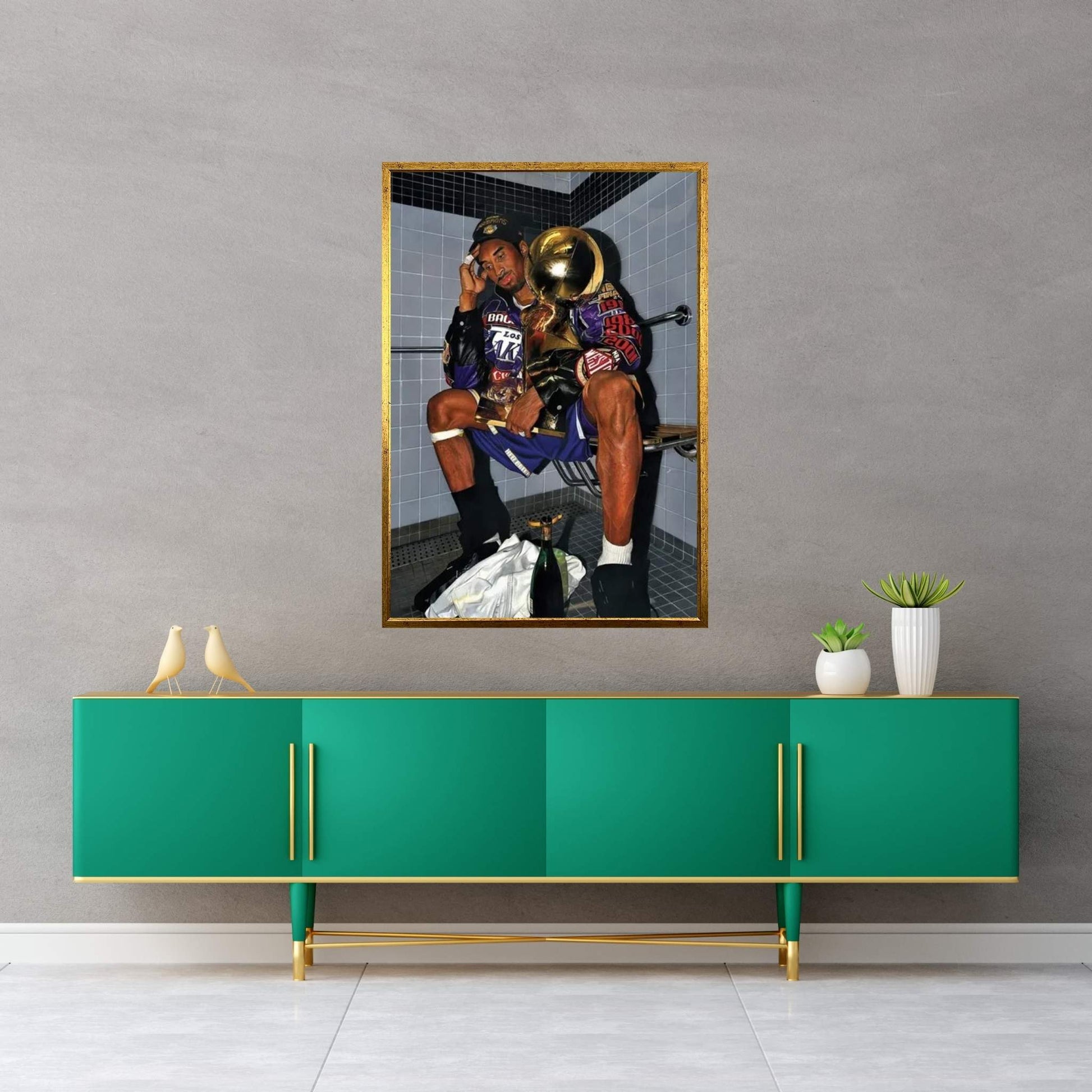Kobe Chip '01 Canvas Wall Art - Y Canvas