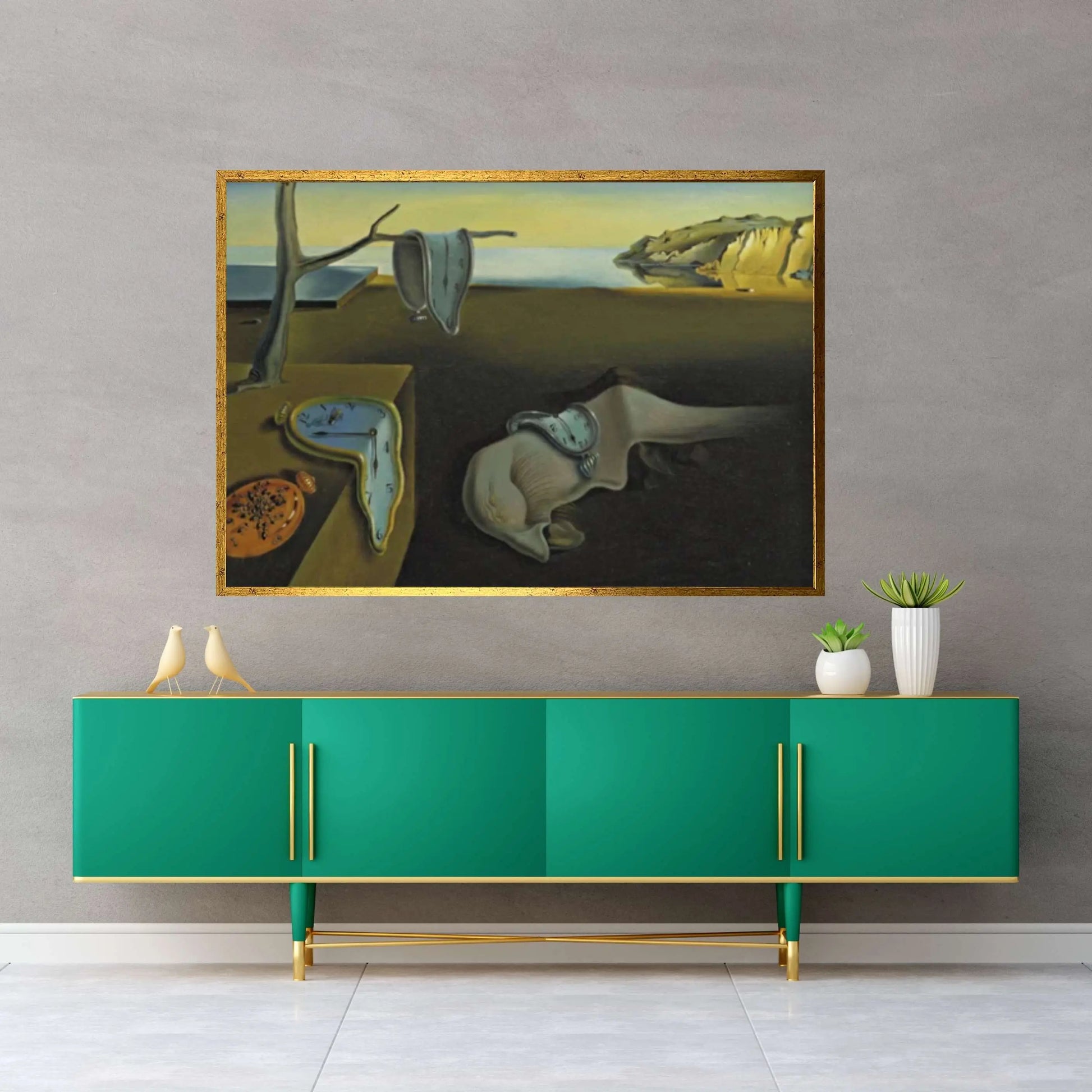 Salvador Dali Canvas, Salvador Dali Wall Art, Salvador Dali Clocks, Salvador Dali The Persistence Of Memory Canvas - Y Canvas