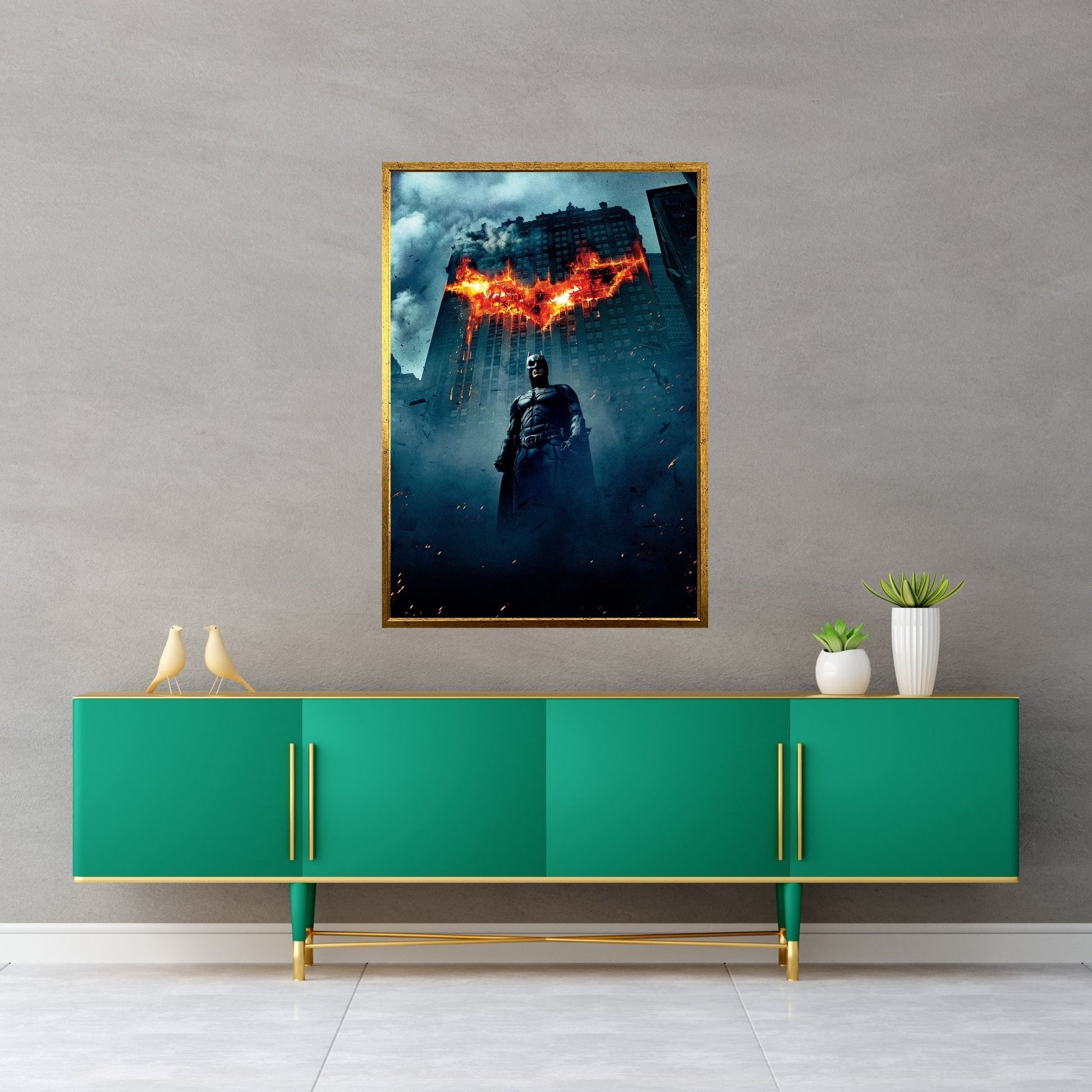 The Dark Knight Batman Canvas Wall Art - Y Canvas