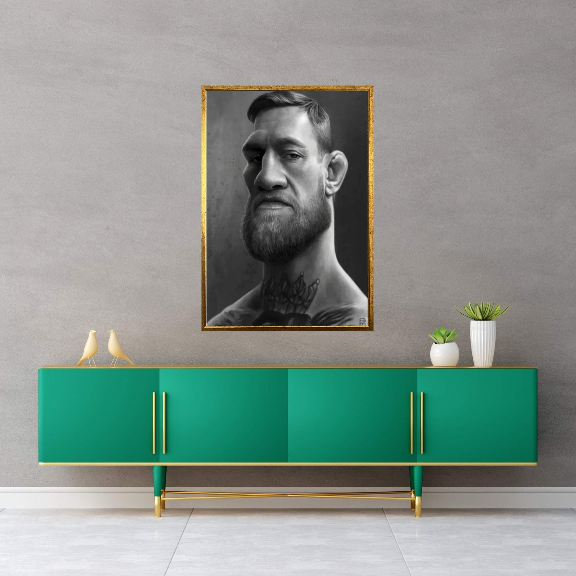 Conor McGregor Canvas Wall Art - Y Canvas
