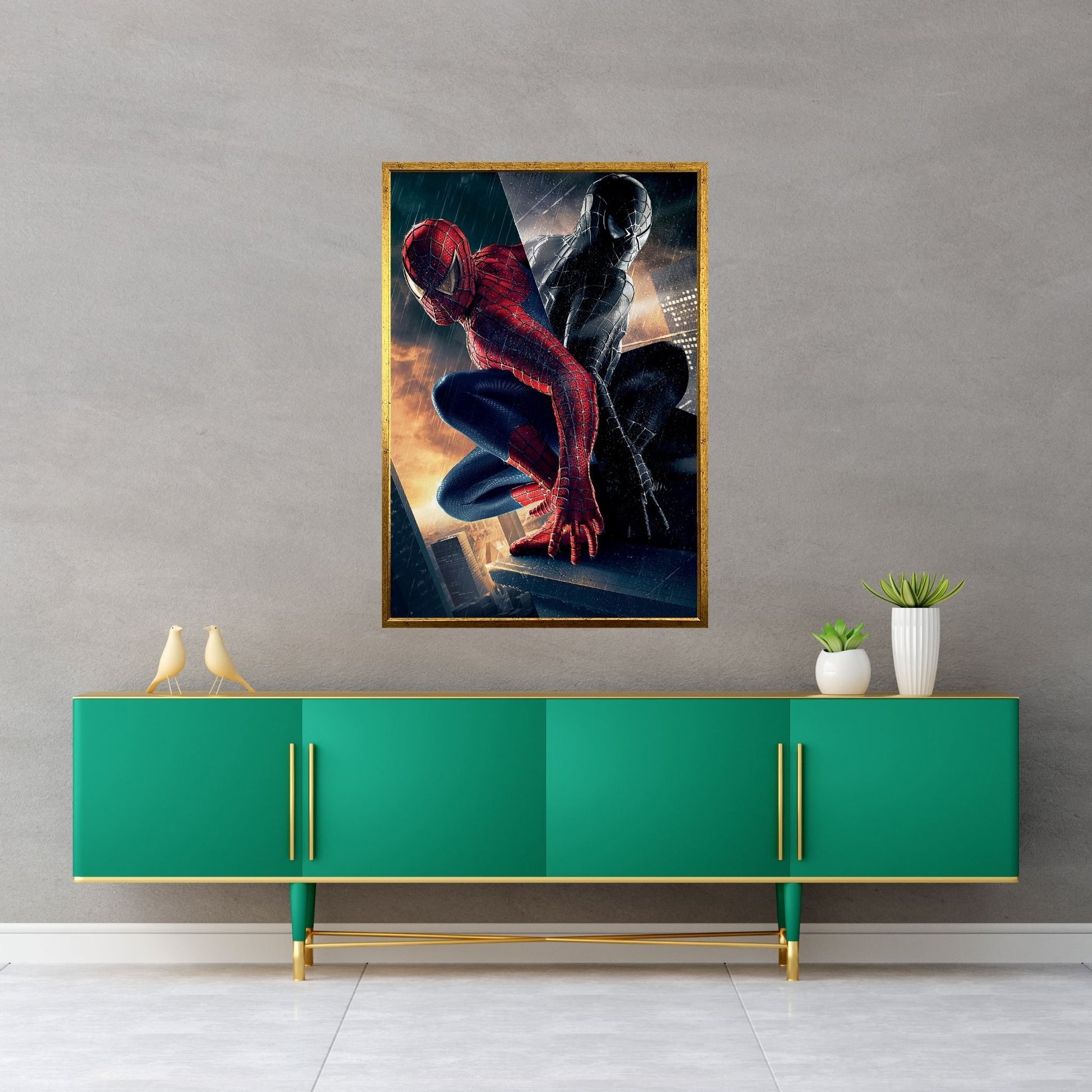 Spiderman Canvas Wall Art - Y Canvas