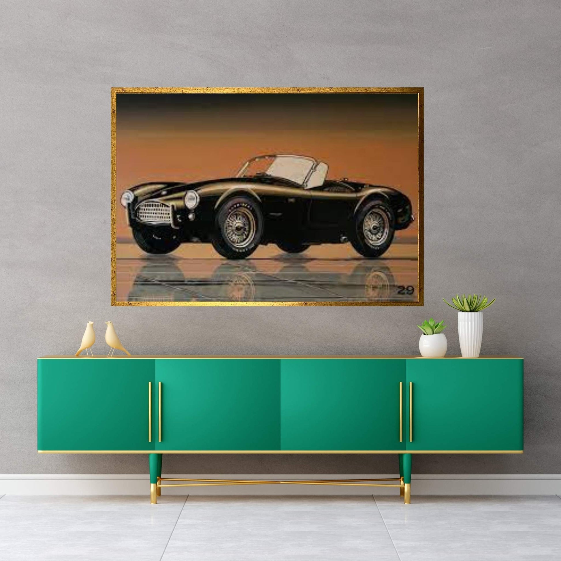 Shelby Cobra 1962 Canvas Wall Art - Y Canvas
