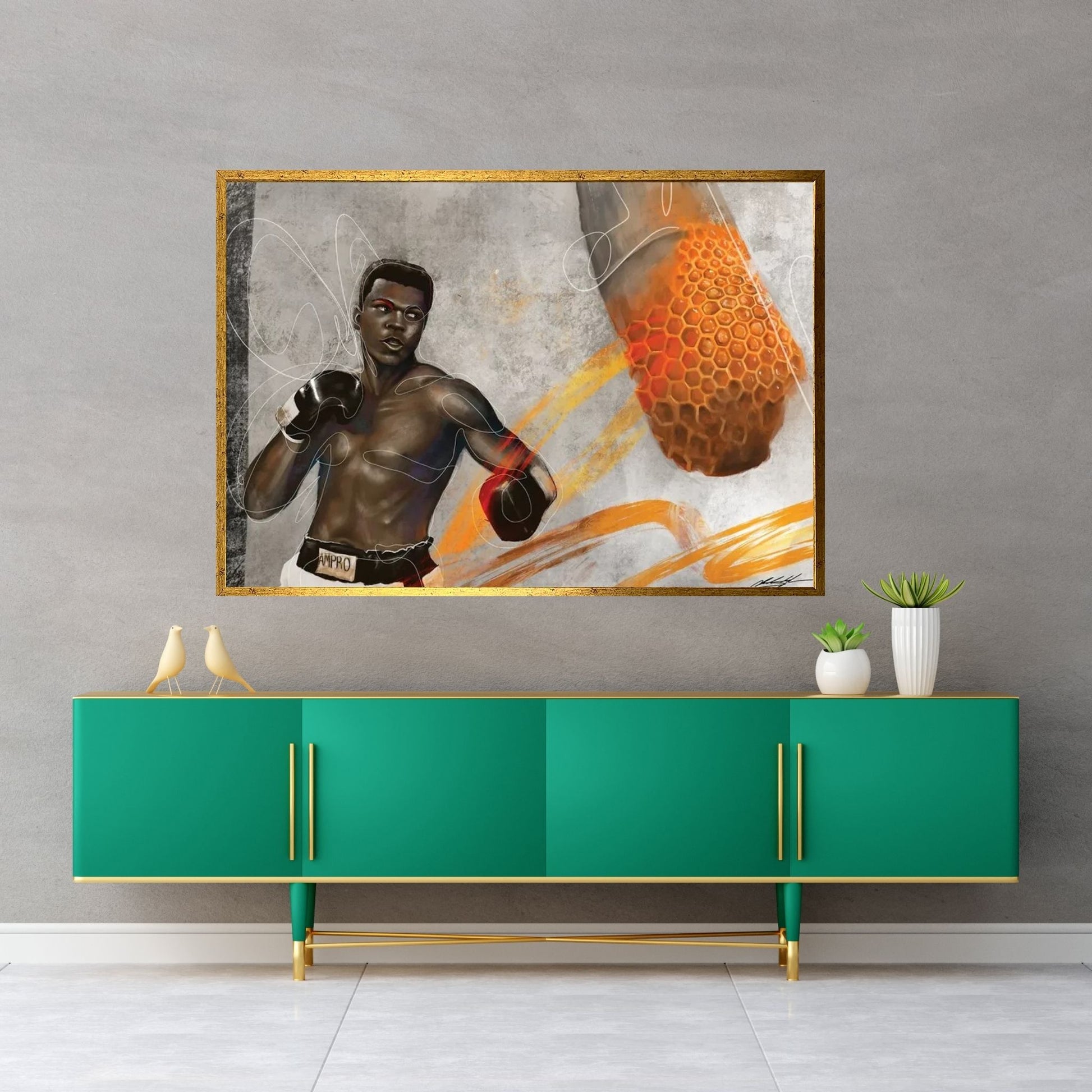 Sting Canvas Wall Art - Y Canvas