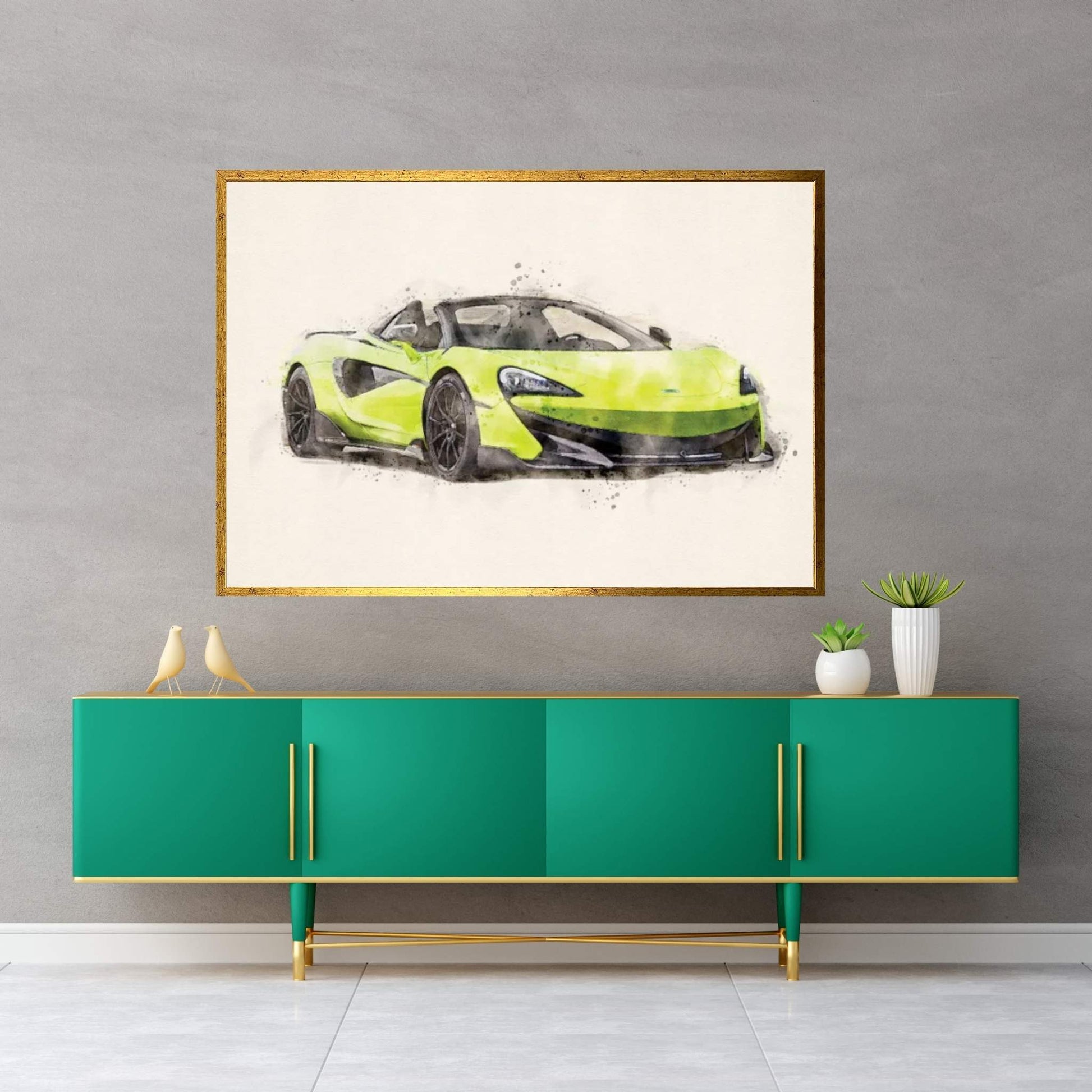 McLaren Spider V II Canvas Wall Art - Y Canvas