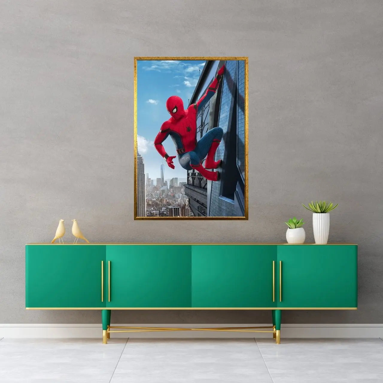 Spiderman Canvas Wall Art - Y Canvas